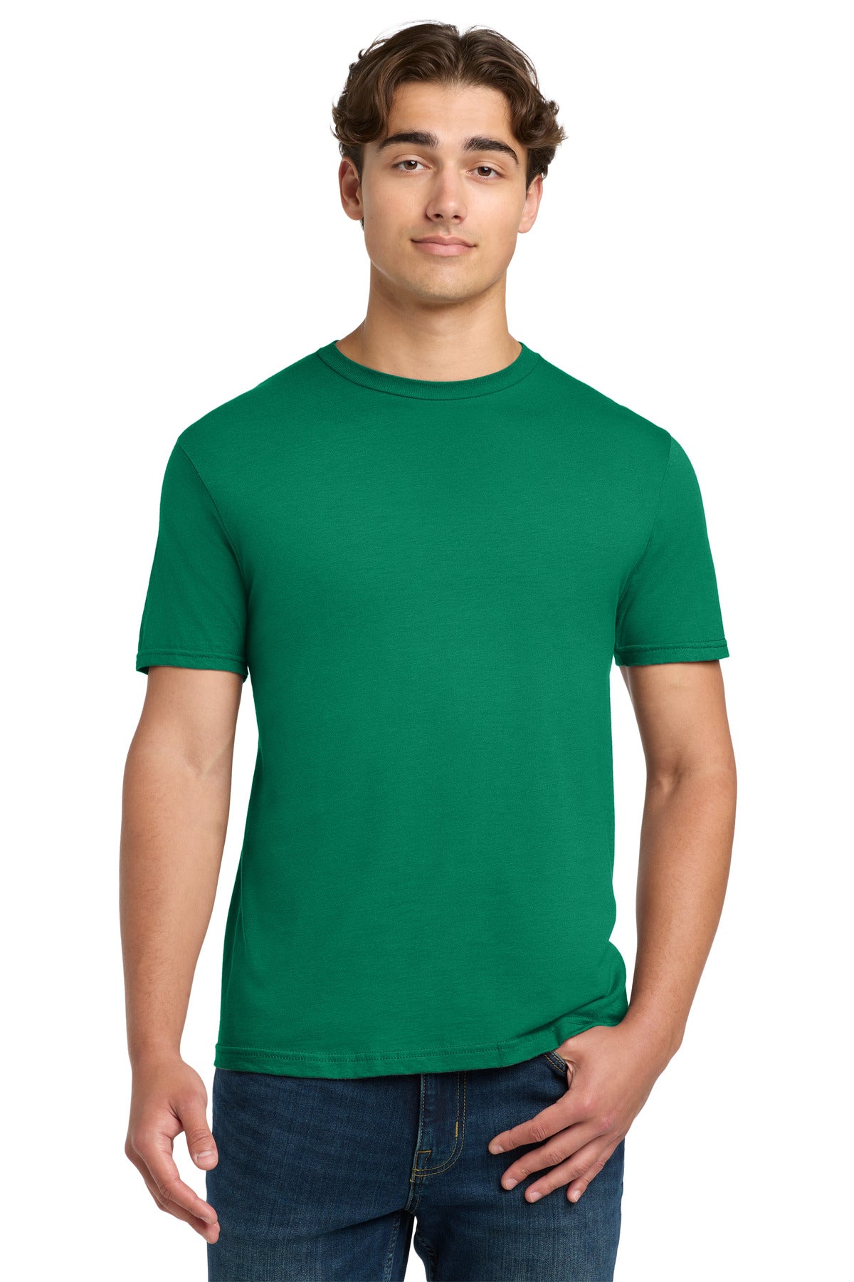 Custom Kelly Green Softstyle Tee 64000, personalized by SanCanDo Swag in Argyle, TX