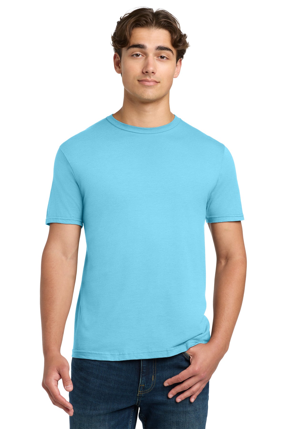 Custom Sky Softstyle Tee 64000, personalized by SanCanDo Swag in Argyle, TX