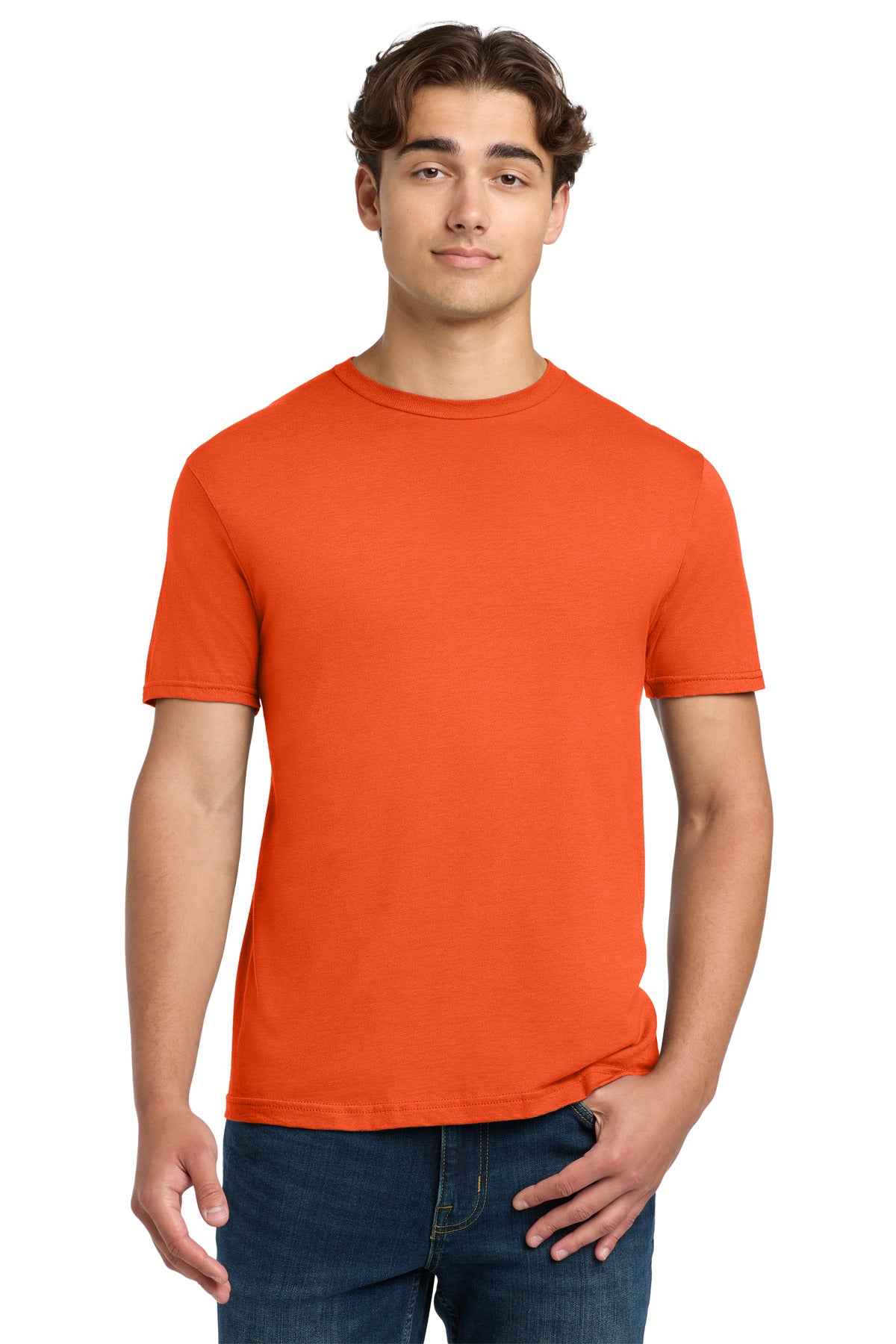 Custom Orange Softstyle Tee 64000, personalized by SanCanDo Swag in Argyle, TX