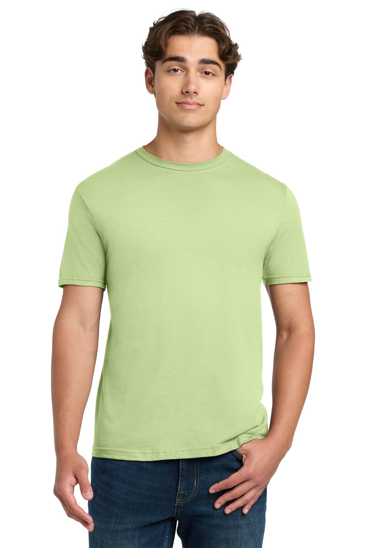 Custom Pistachio Softstyle Tee 64000, personalized by SanCanDo Swag in Argyle, TX