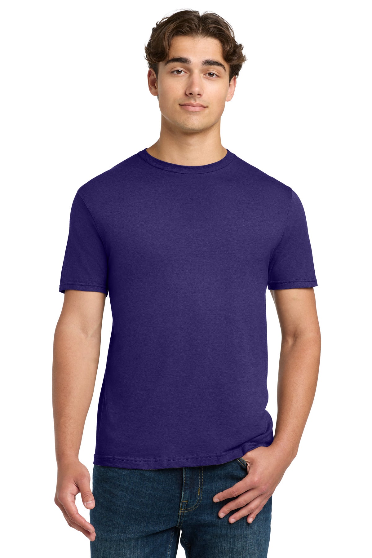 Custom Purple Softstyle Tee 64000, personalized by SanCanDo Swag in Argyle, TX