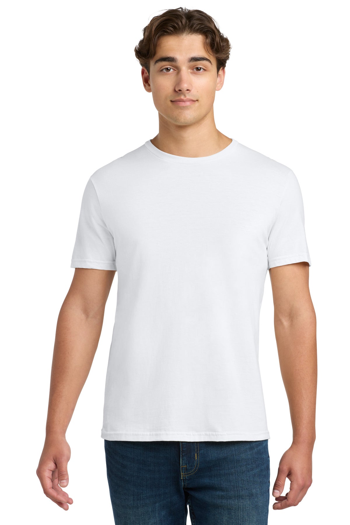 Custom White Softstyle Tee 64000, personalized by SanCanDo Swag in Argyle, TX