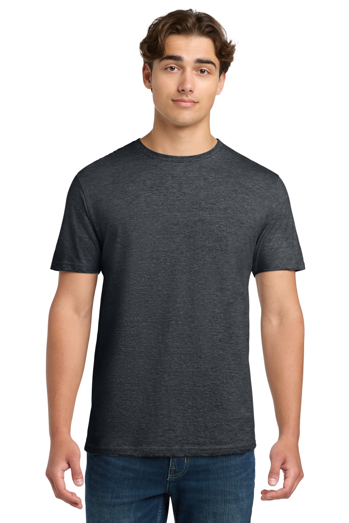 Custom Dark Heather Softstyle Tee 64000, personalized by SanCanDo Swag in Argyle, TX