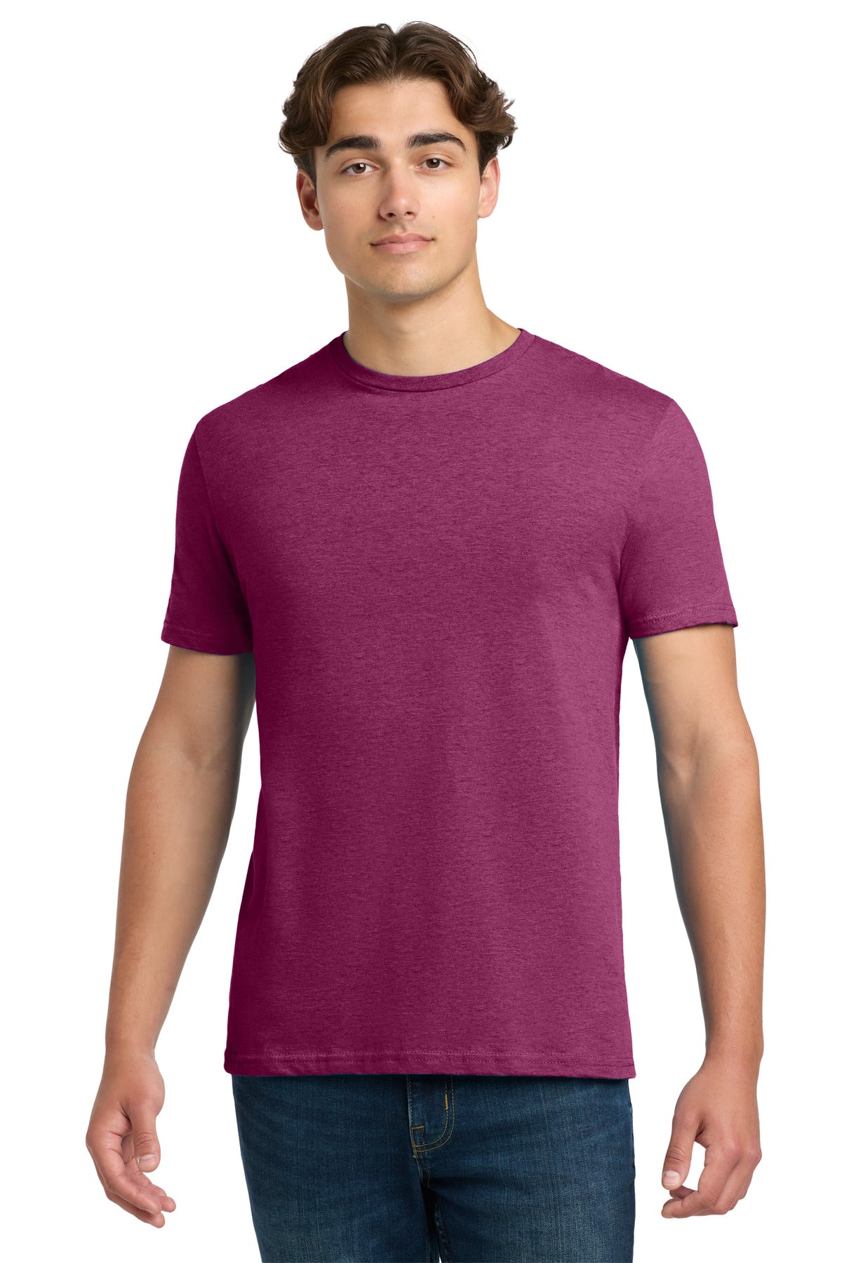 Custom Antique Heliconia Softstyle Tee 64000, personalized by SanCanDo Swag in Argyle, TX