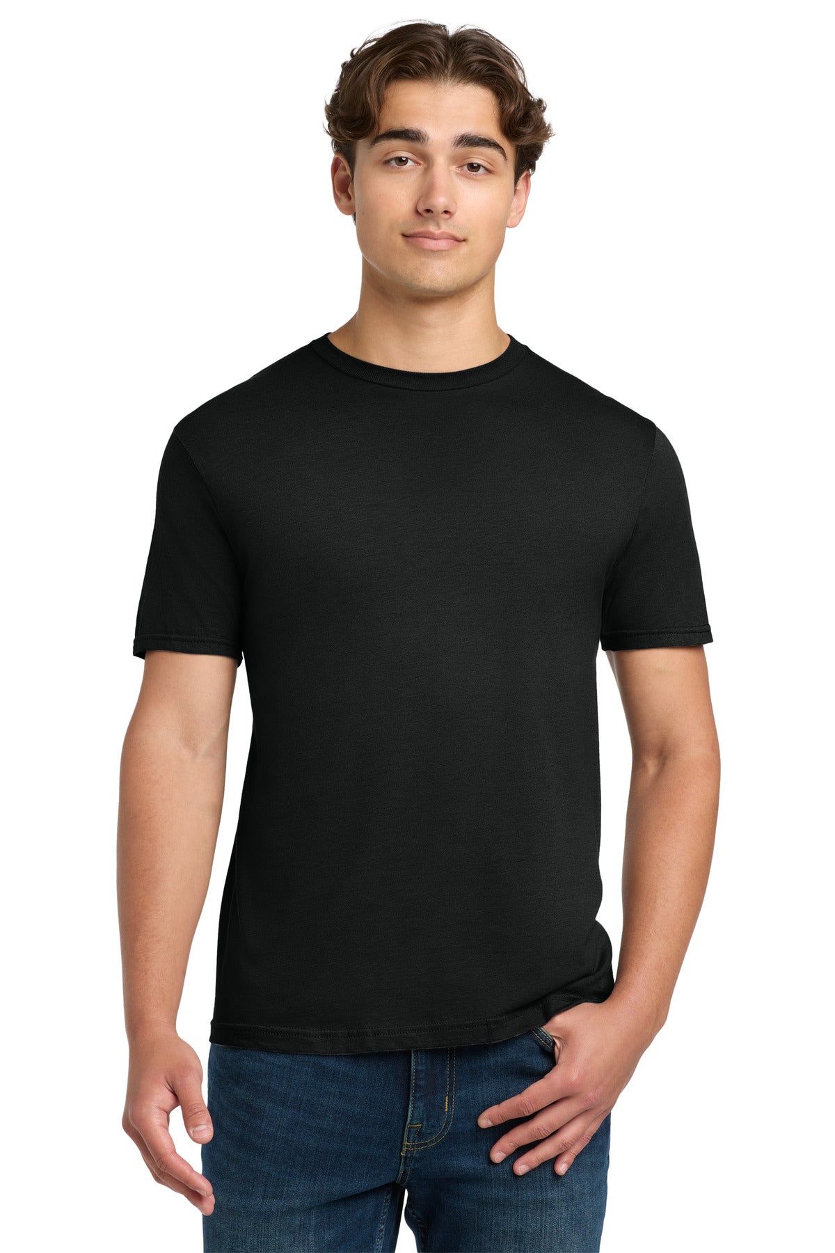 Custom Black Softstyle Tee 64000, personalized by SanCanDo Swag in Argyle, TX