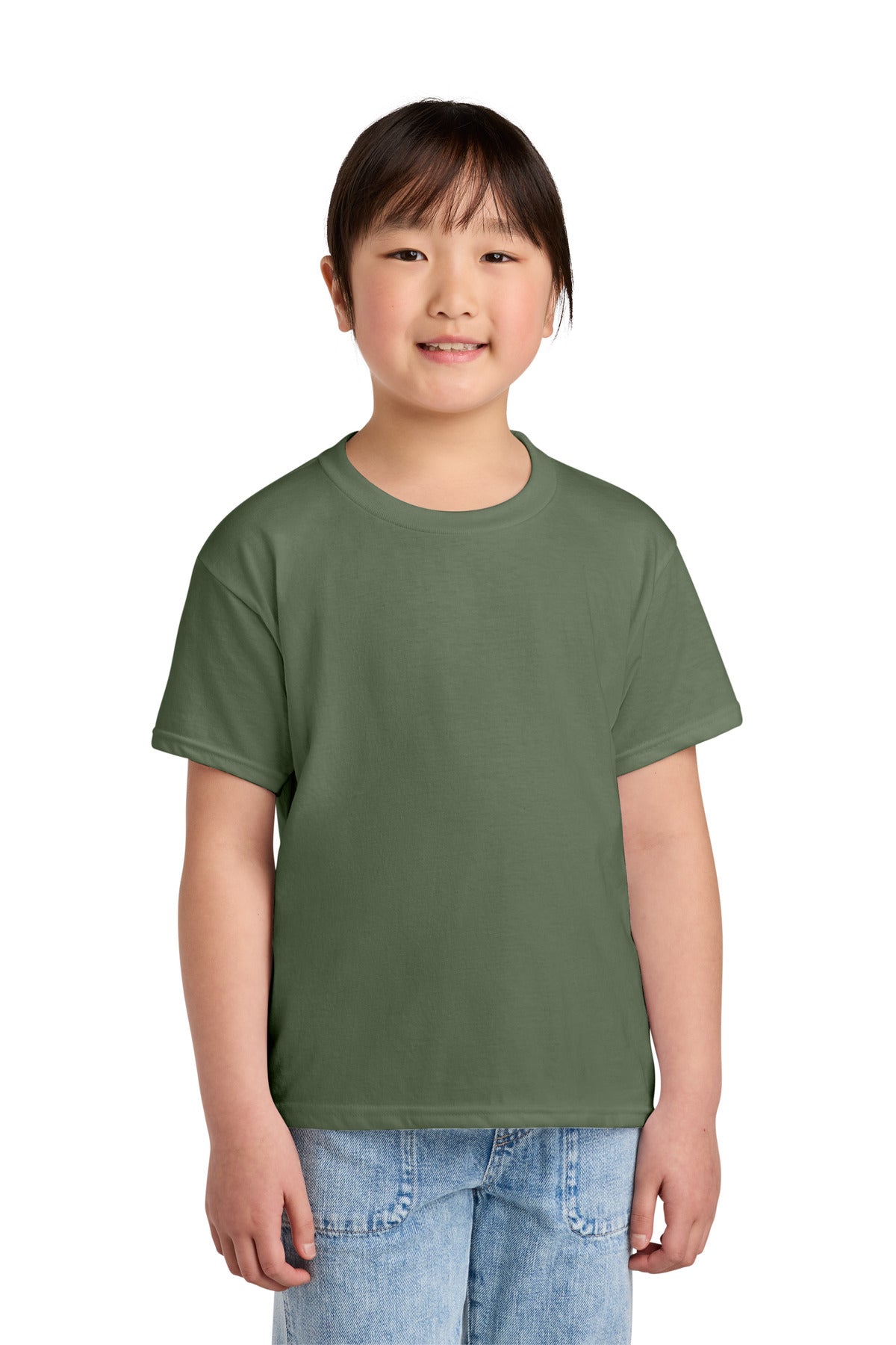Custom Cactus Youth Softstyle CVC Tee 64000BCVC, personalized by SanCanDo Swag in Argyle, TX