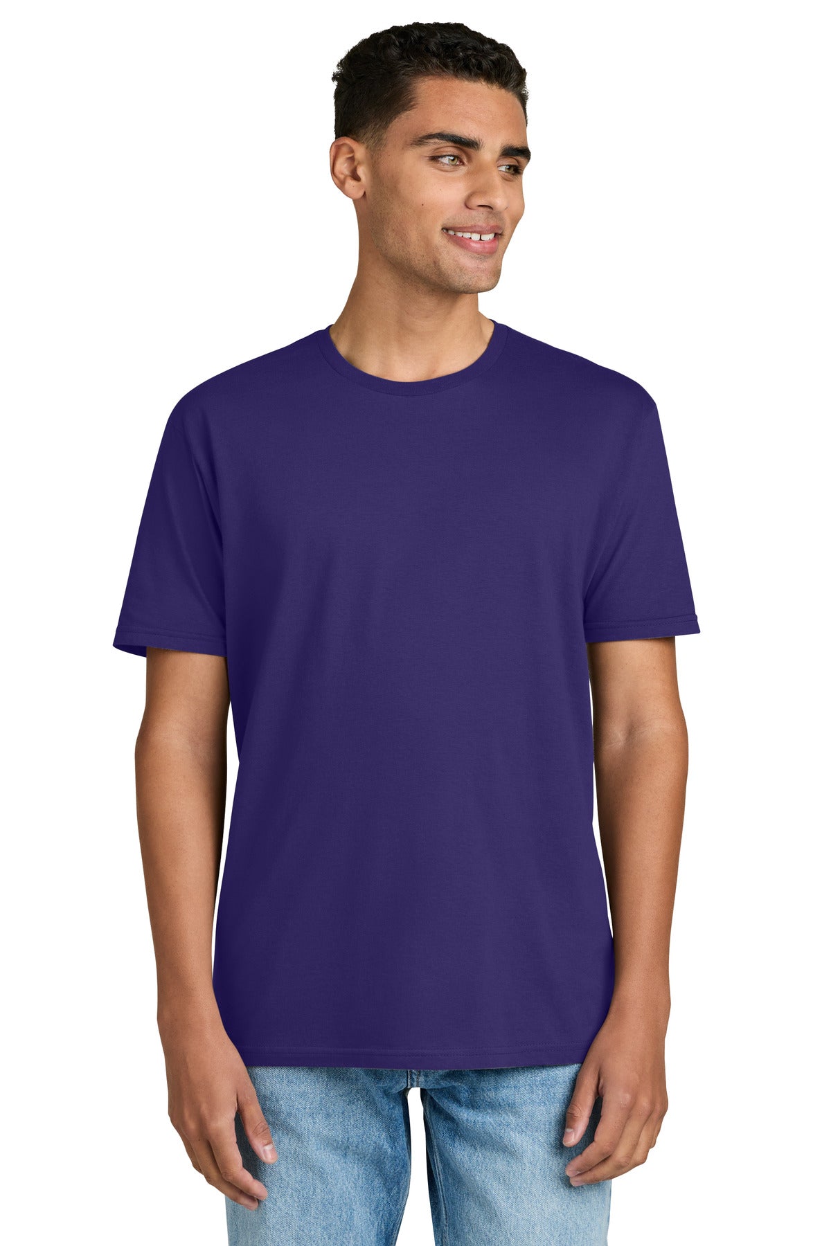 Custom Purple Softstyle Plasma Print Tee 64PLSMA, personalized by SanCanDo Swag in Argyle, TX