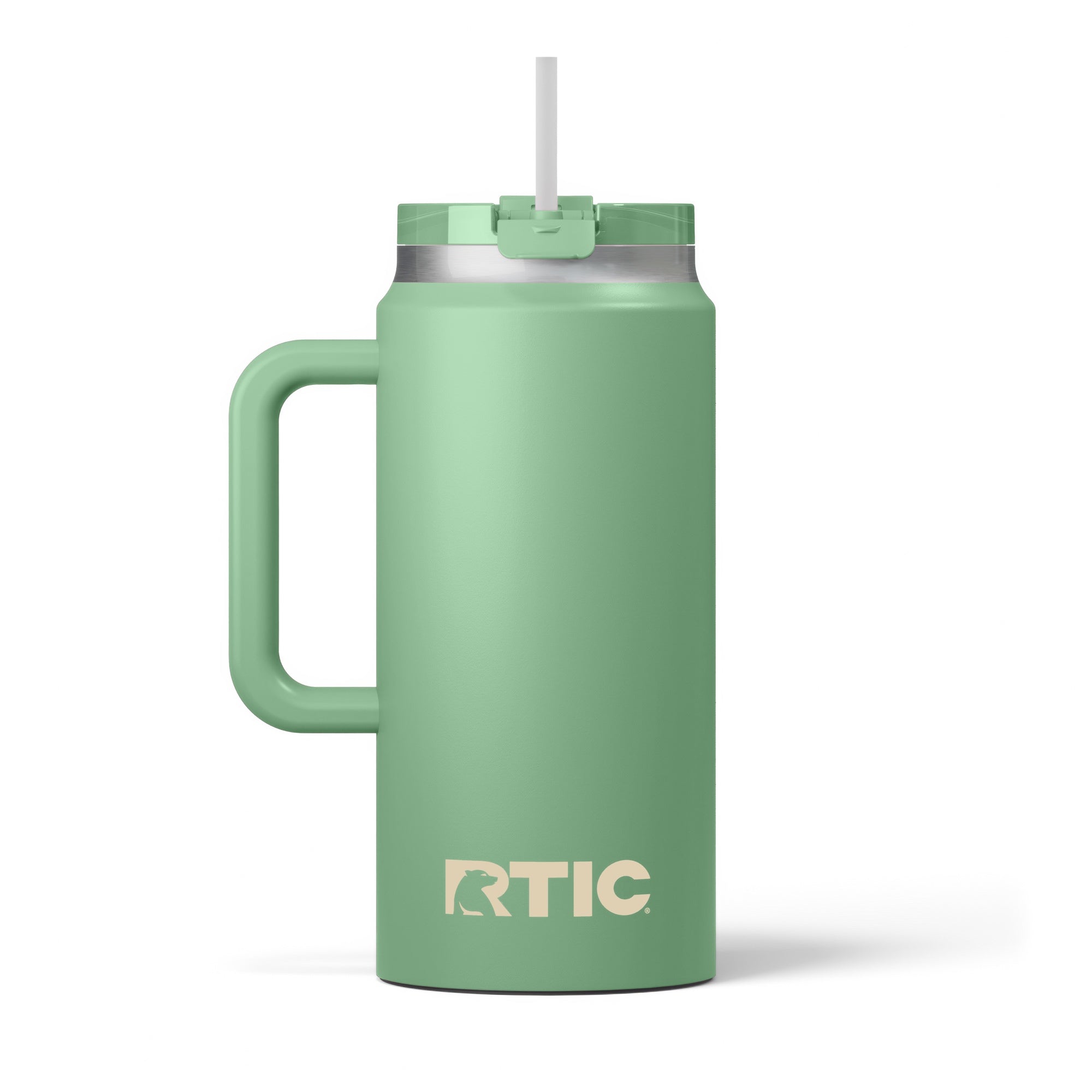 Custom Sage RTIC 64 oz Road Trip Tumbler, personalized by SanCanDo Swag in Argyle, TX