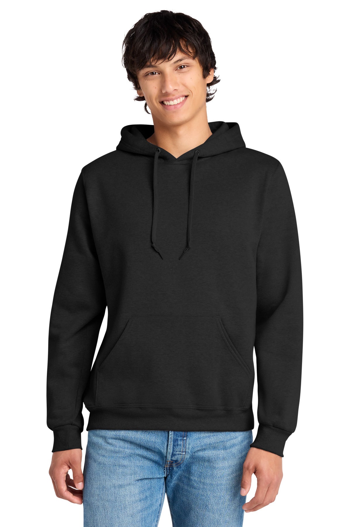 Custom Black Ink Heather Eco Premium Blend Hoodie 700M, personalized by SanCanDo Swag in Argyle, TX