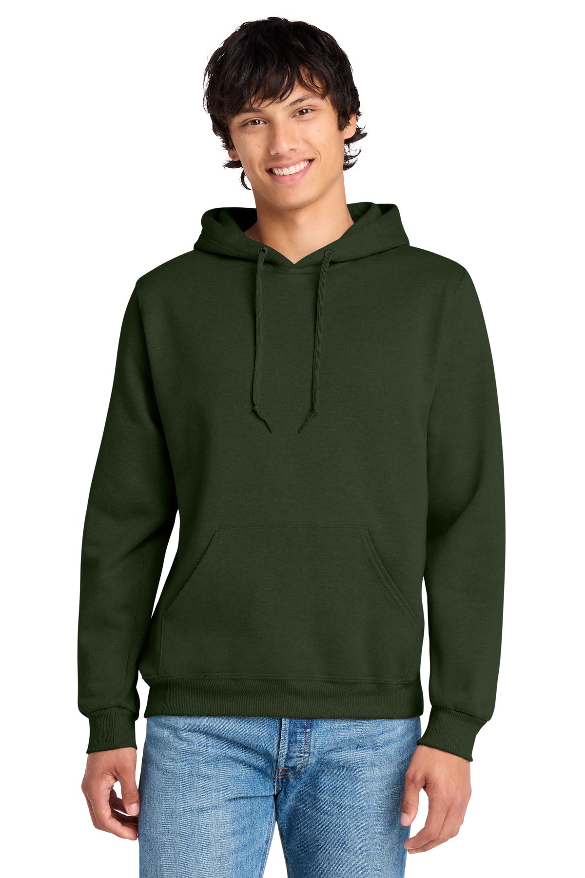 Custom Military Green Heather Eco Premium Blend Hoodie 700M, personalized by SanCanDo Swag in Argyle, TX