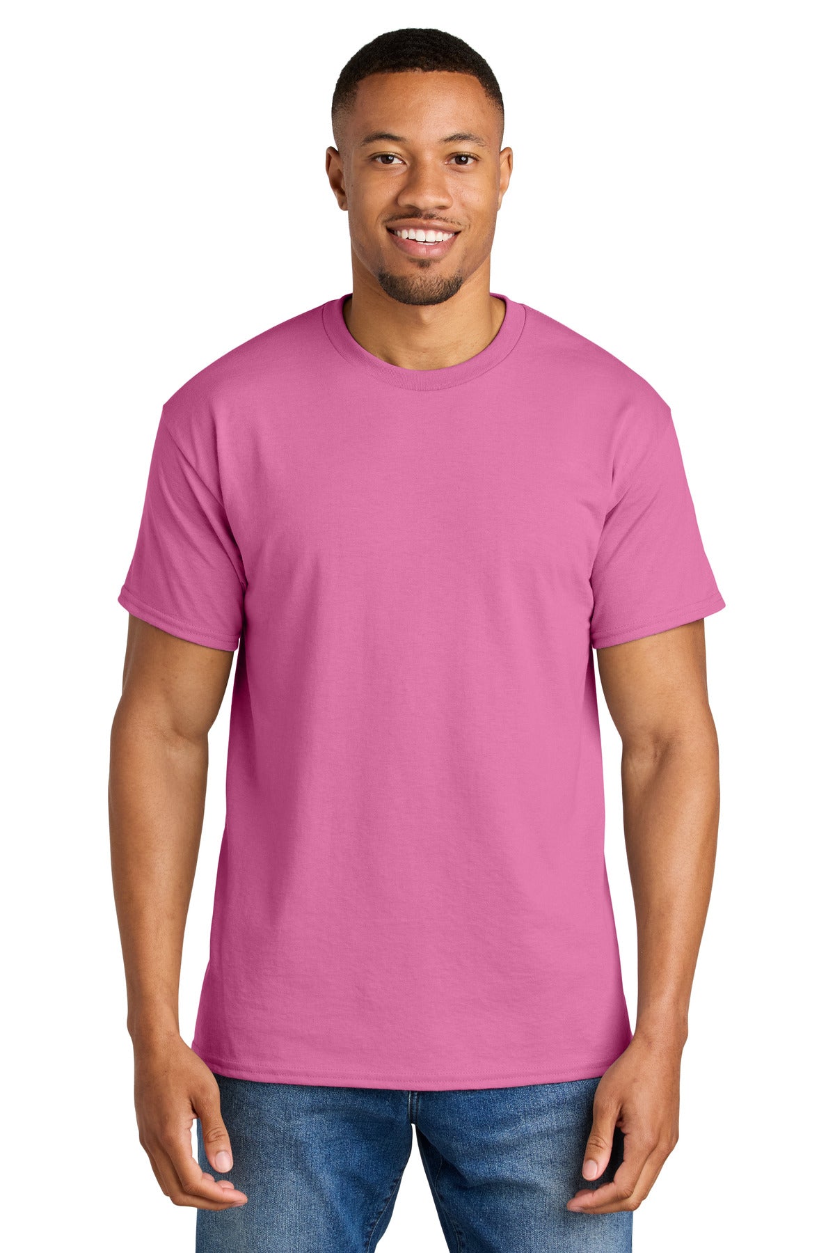 Custom Azalea DryBlend 50 Cotton/50 Poly Tee 8000, personalized by SanCanDo Swag in Argyle, TX