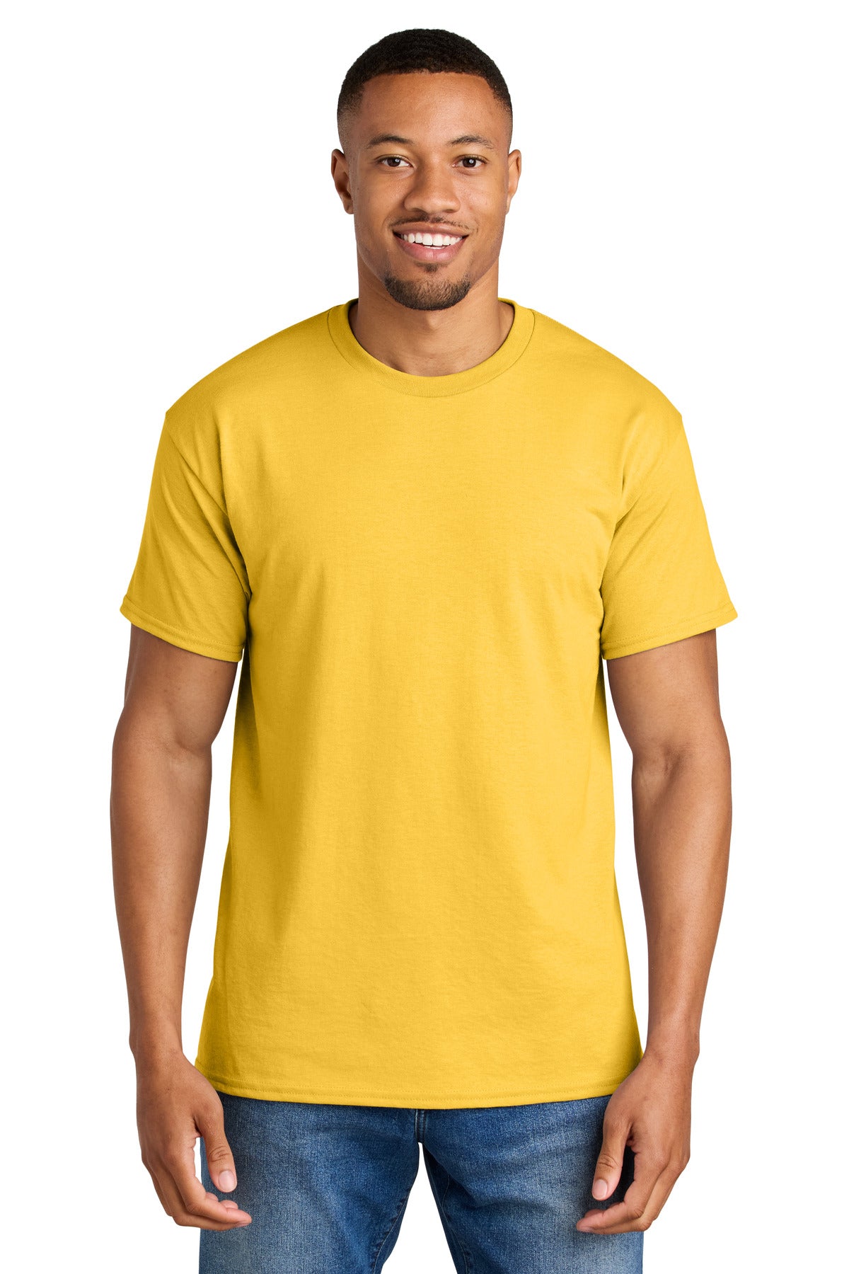 Custom Daisy DryBlend 50 Cotton/50 Poly Tee 8000, personalized by SanCanDo Swag in Argyle, TX