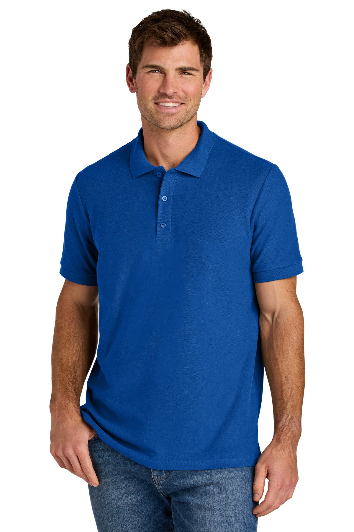 Custom Royal Hammer Pique Polo 85800, personalized by SanCanDo Swag in Argyle, TX