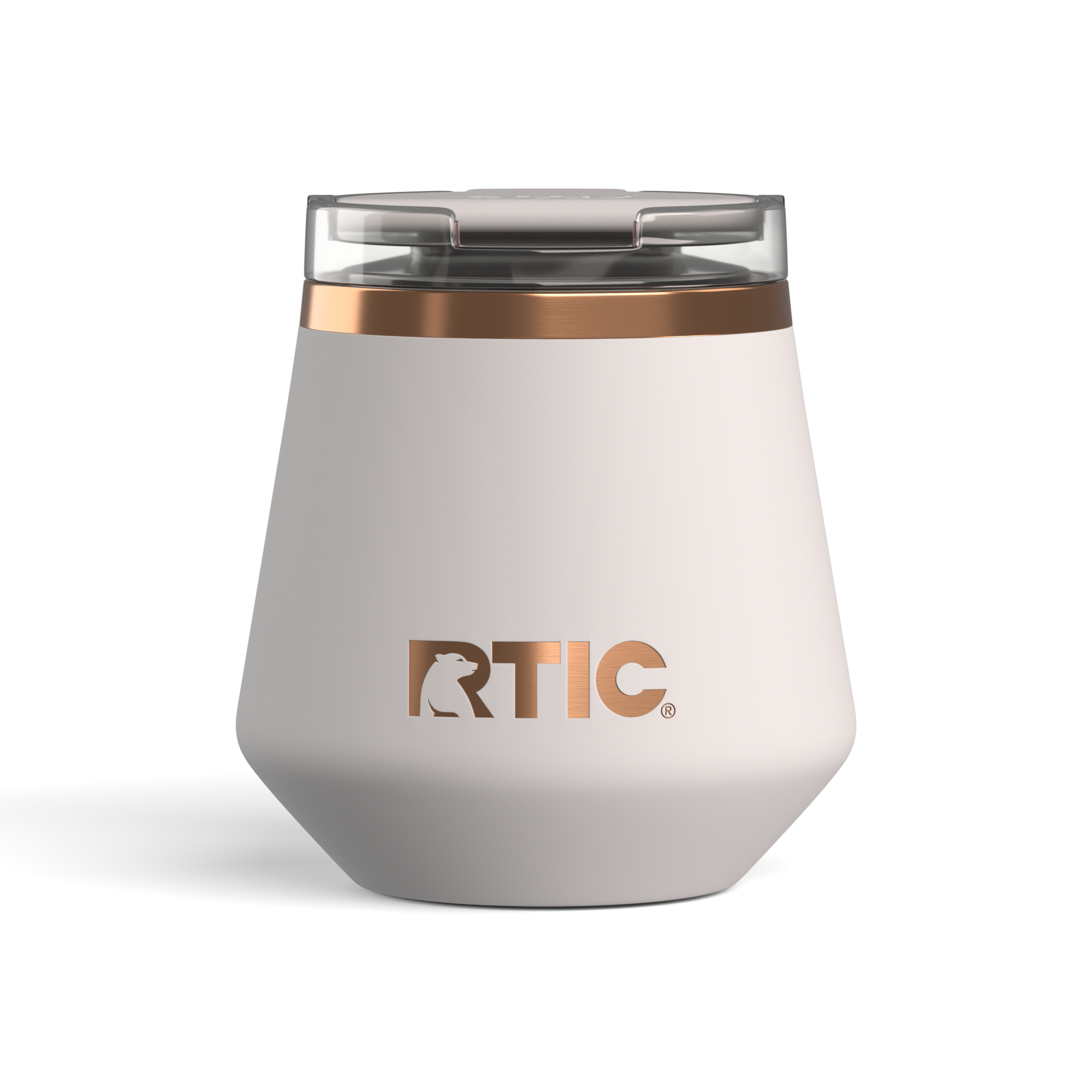 Custom Cool Grey RTIC 8 oz Happy Hour Lowball Tumbler, personalized by SanCanDo Swag in Argyle, TX