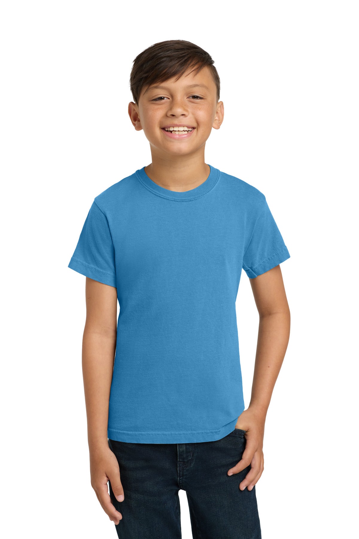 Custom Royal Caribe Youth Heavyweight Tee 9018, personalized by SanCanDo Swag in Argyle, TX