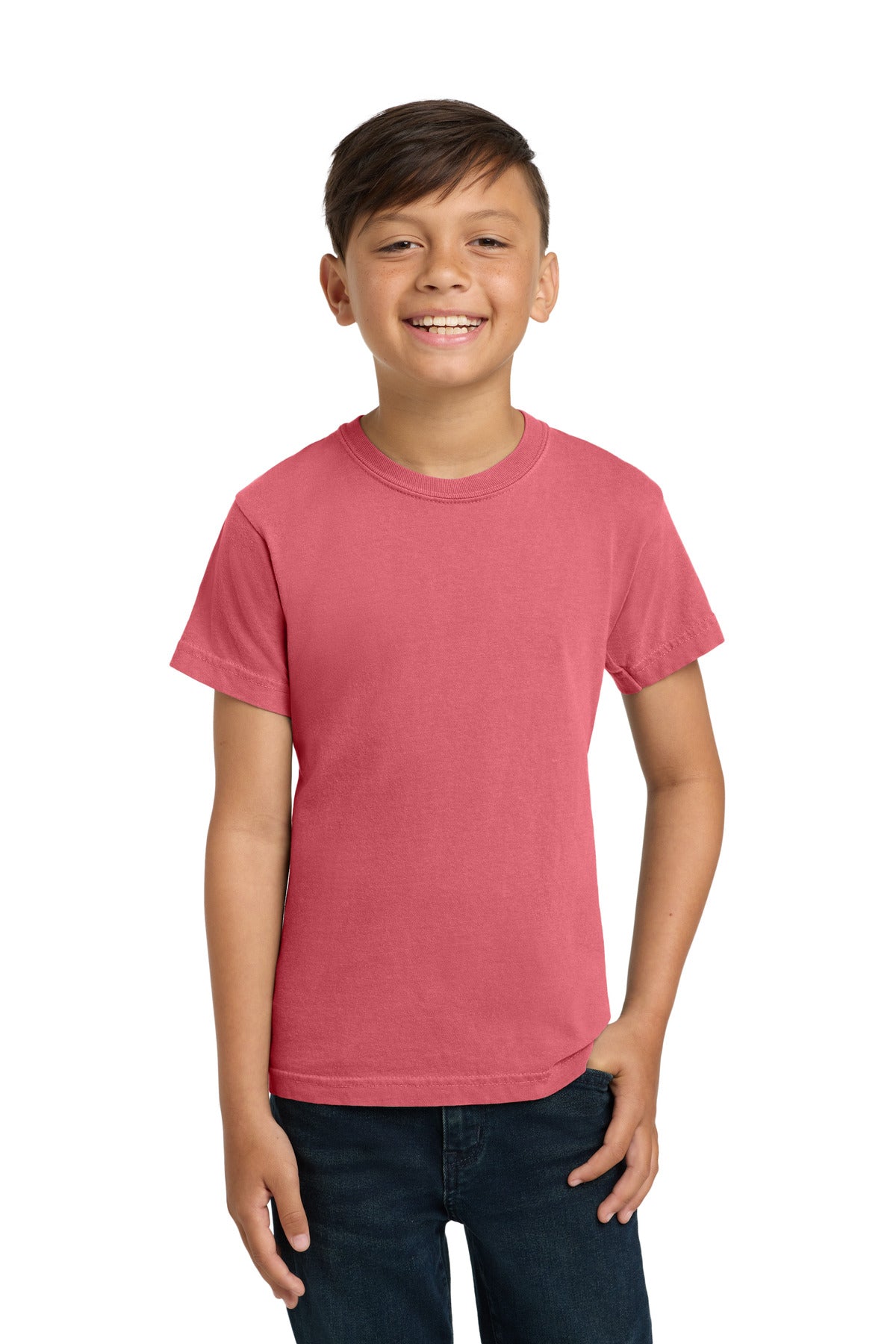 Custom Watermelon Youth Heavyweight Tee 9018, personalized by SanCanDo Swag in Argyle, TX
