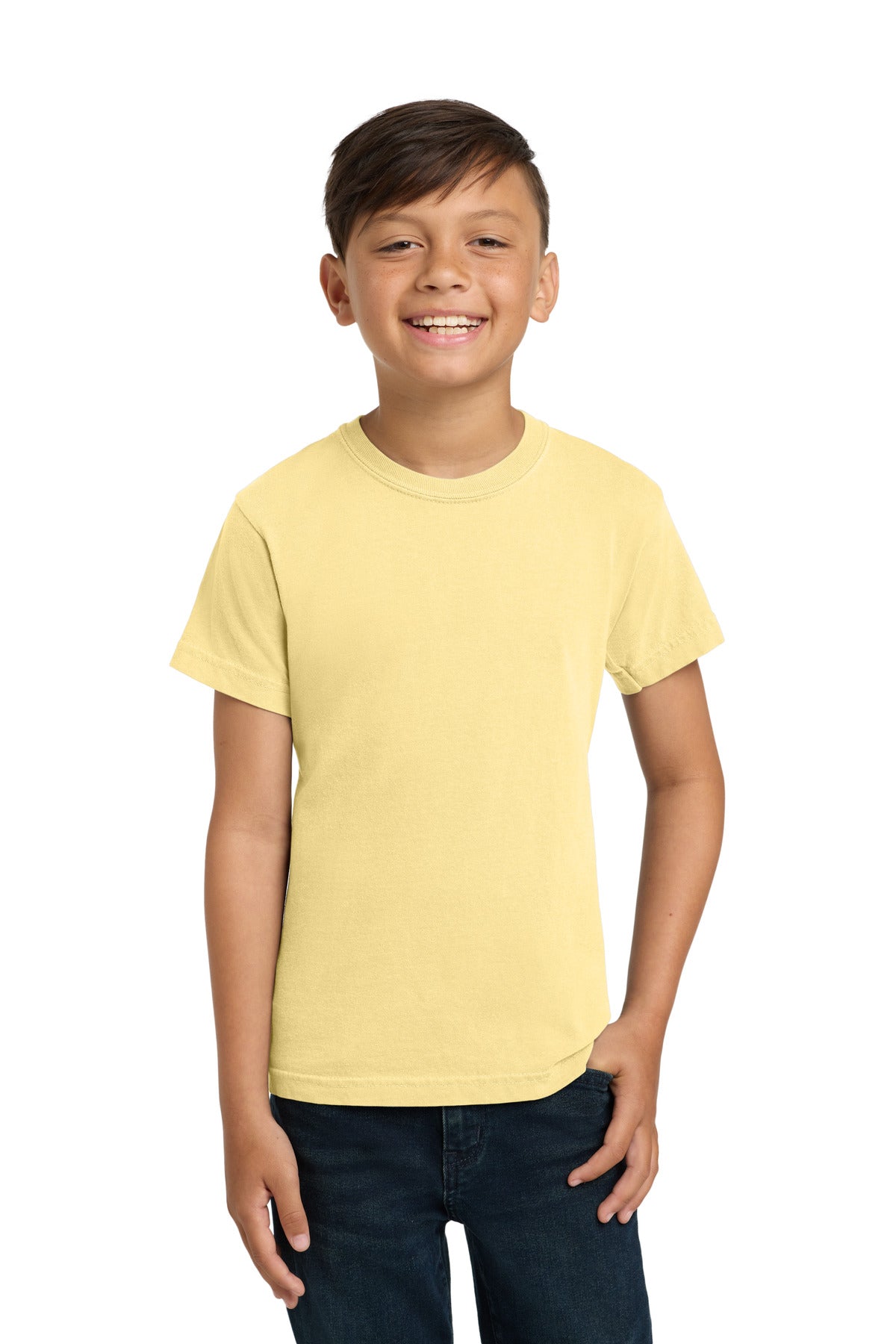 Custom Butter Youth Heavyweight Tee 9018, personalized by SanCanDo Swag in Argyle, TX