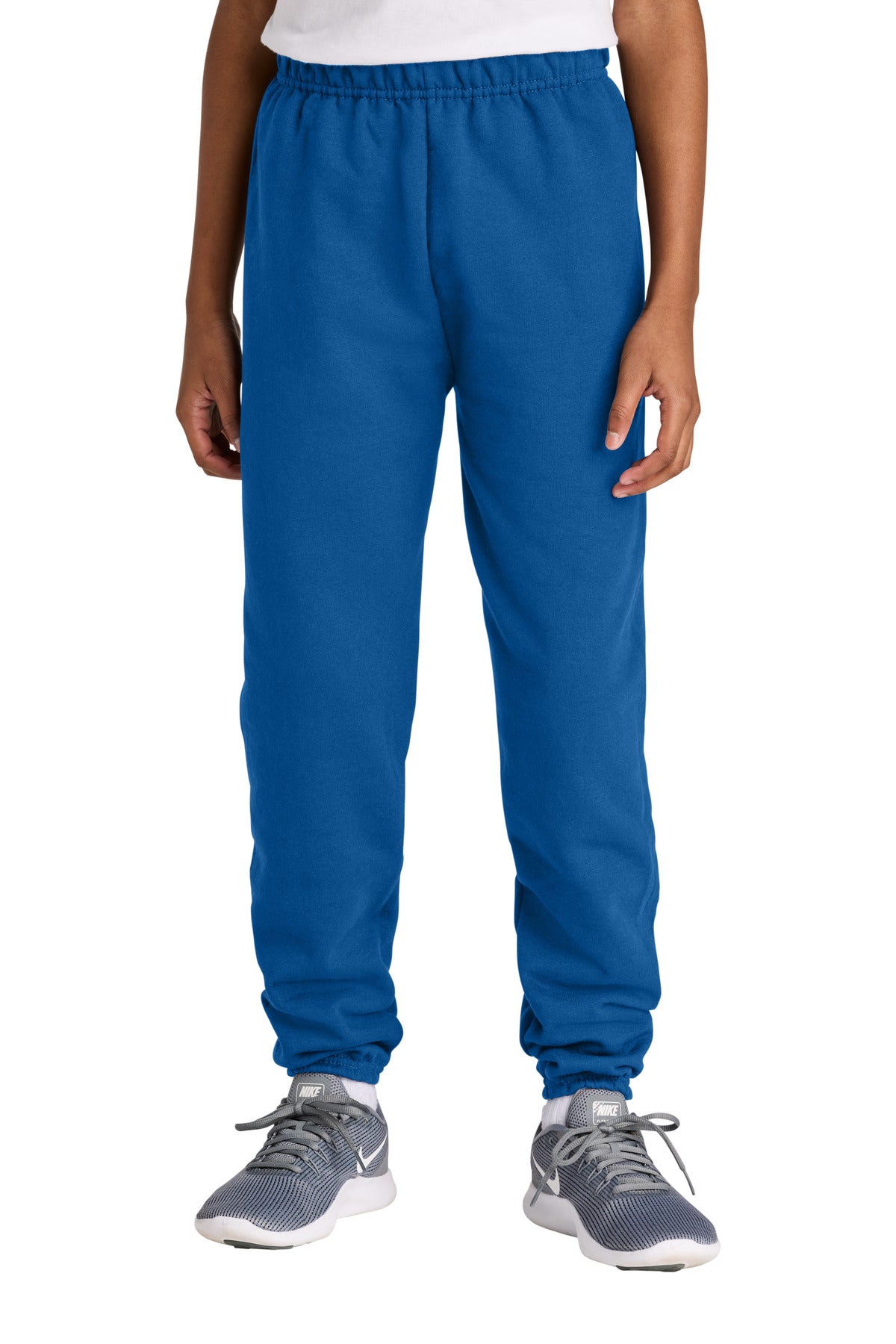Custom Royal Youth NuBlend Sweatpant 973B, personalized by SanCanDo Swag in Argyle, TX