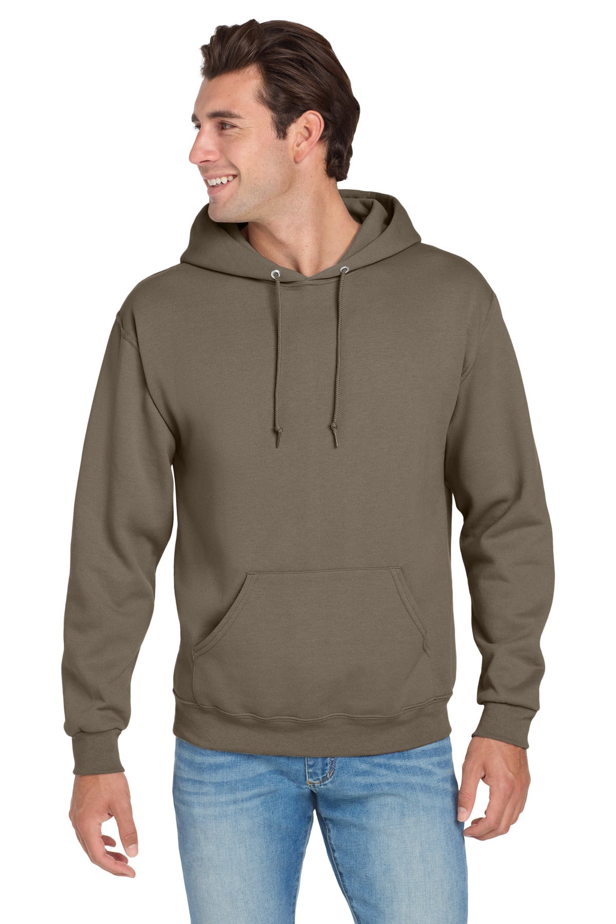 Custom Safari NuBlend Hoodie 996M, personalized by SanCanDo Swag in Argyle, TX