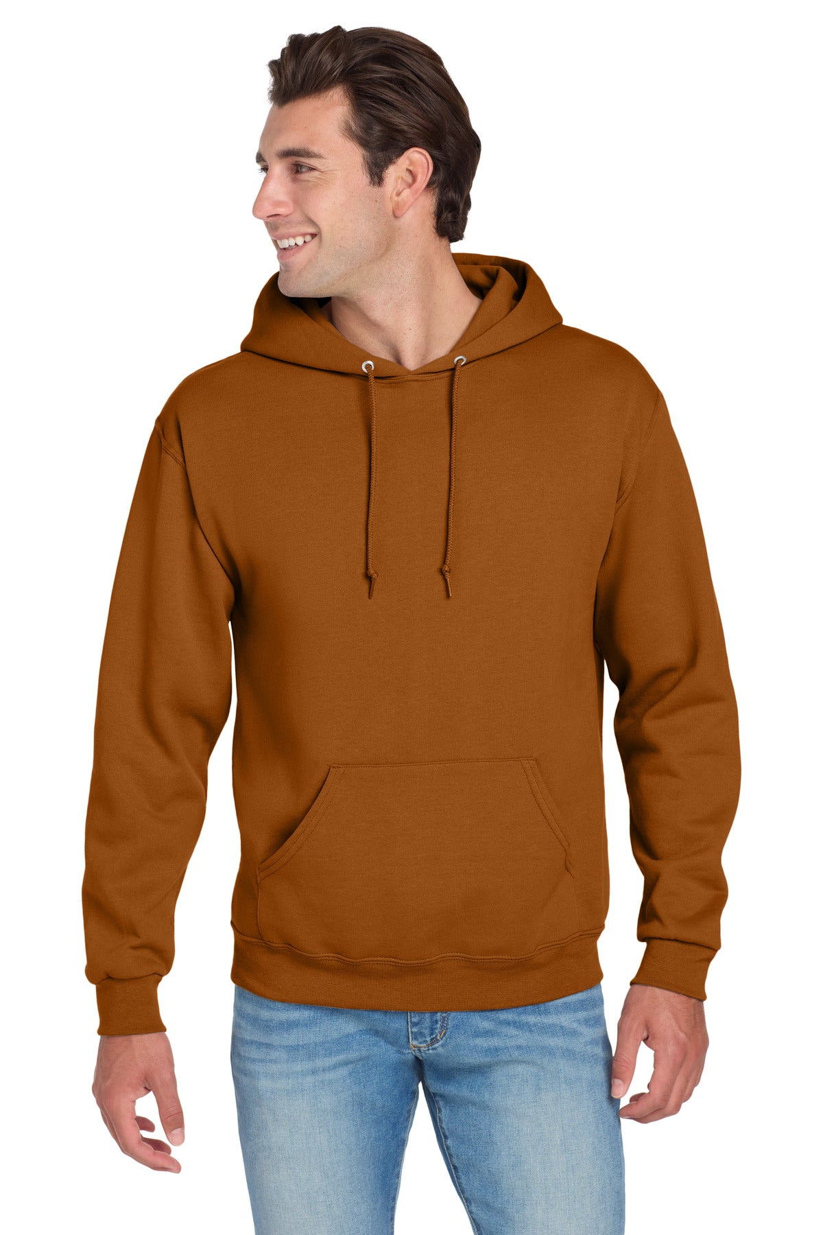 Custom T Orange NuBlend Hoodie 996M, personalized by SanCanDo Swag in Argyle, TX
