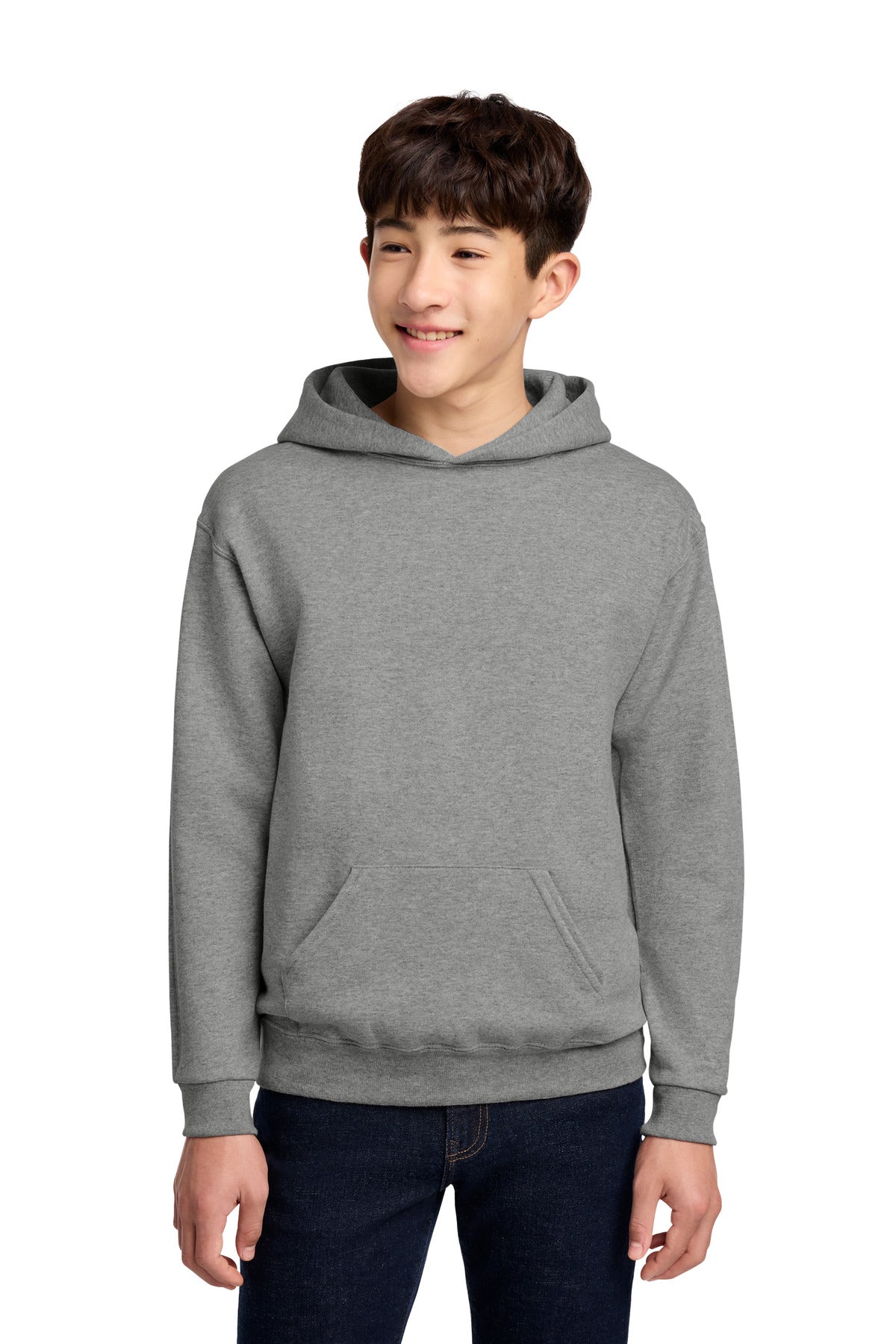 Custom Oxford Youth NuBlend Hoodie 996Y, personalized by SanCanDo Swag in Argyle, TX