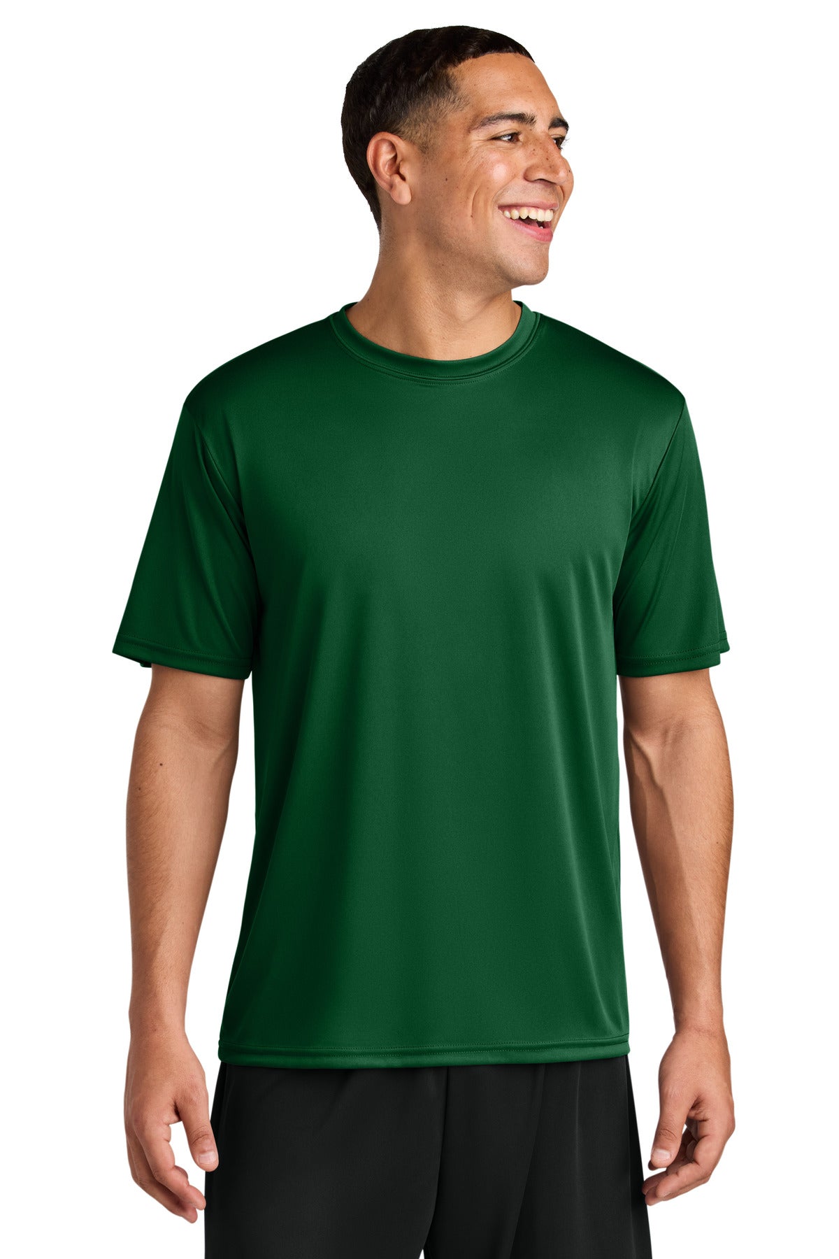 Custom Forest Cooling Performance Tee A4N3142, personalized by SanCanDo Swag in Argyle, TX