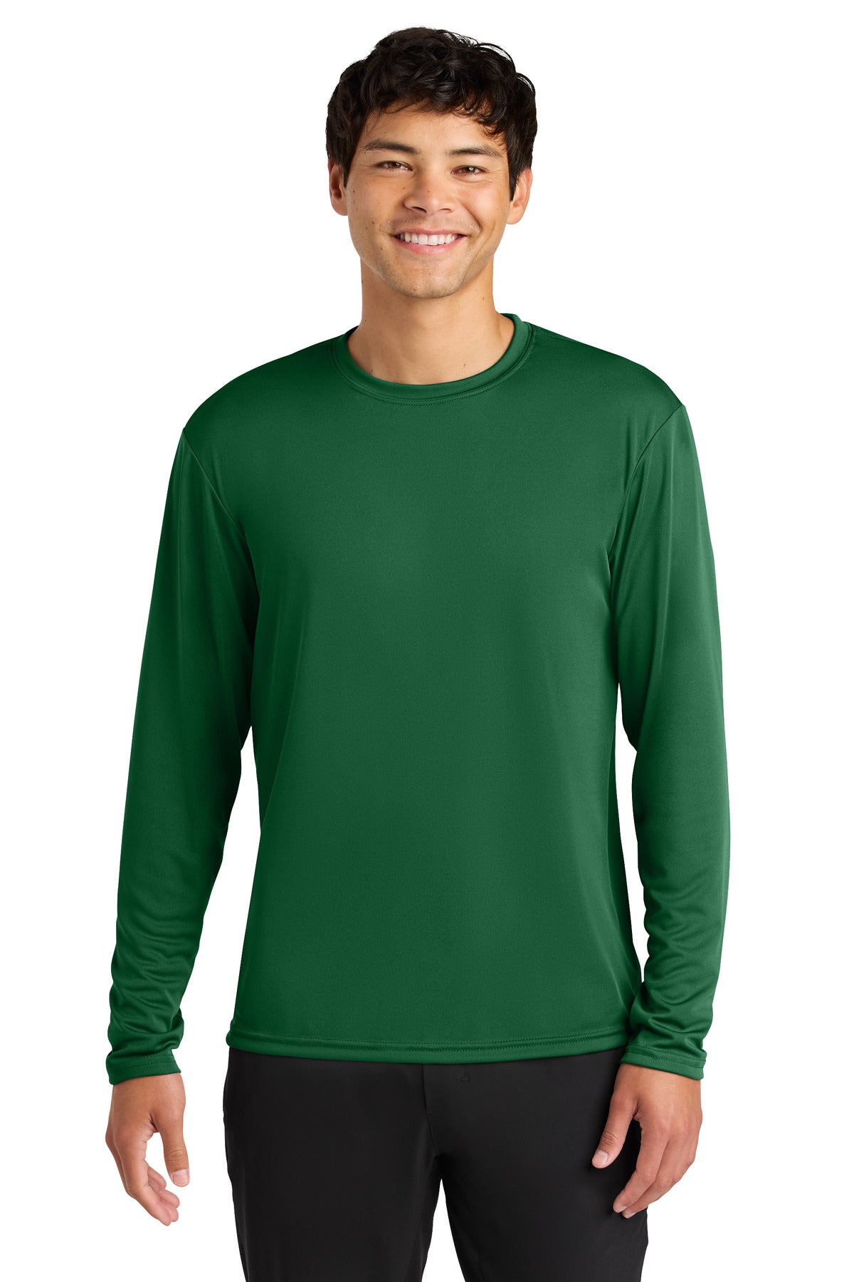 Custom Forest Cooling Performance Long Sleeve Tee A4N3165, personalized by SanCanDo Swag in Argyle, TX