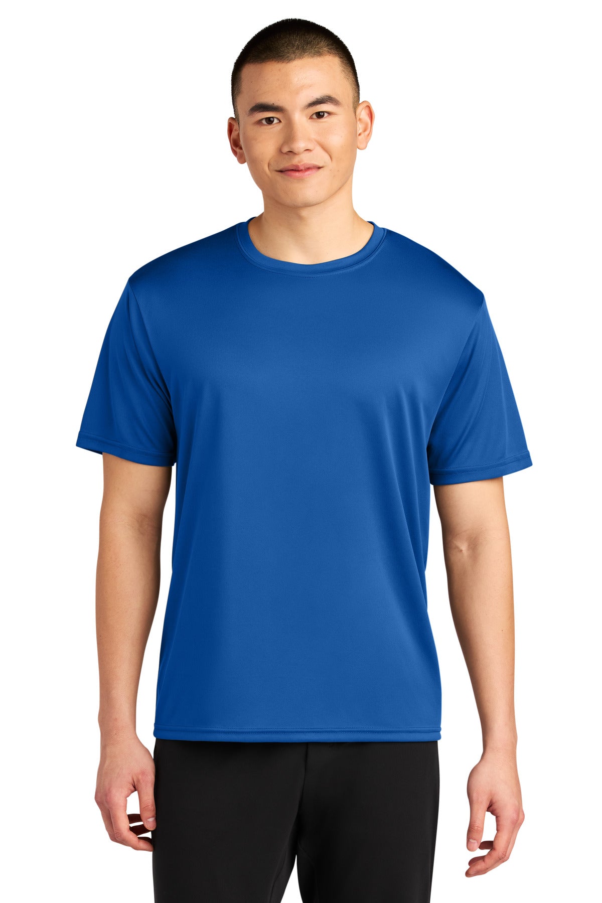 Custom Royal Sprint Performance Tee A4N3402, personalized by SanCanDo Swag in Argyle, TX
