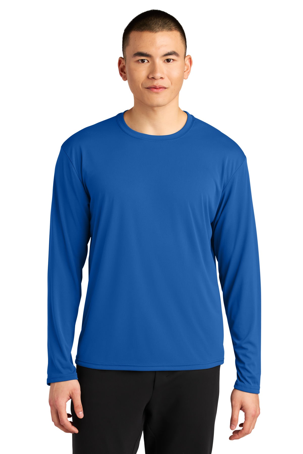 Custom Royal AirFlex Long Sleeve Tee A4N3532, personalized by SanCanDo Swag in Argyle, TX