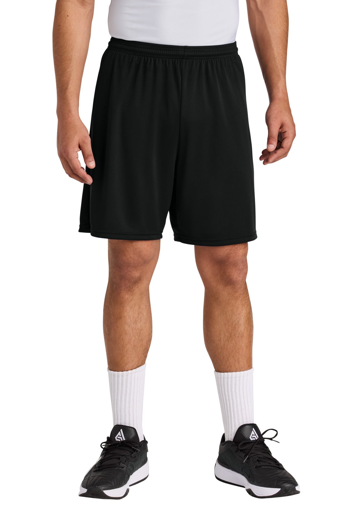 Custom Black Cooling Performance 7" Short A4N5244, personalized by SanCanDo Swag in Argyle, TX