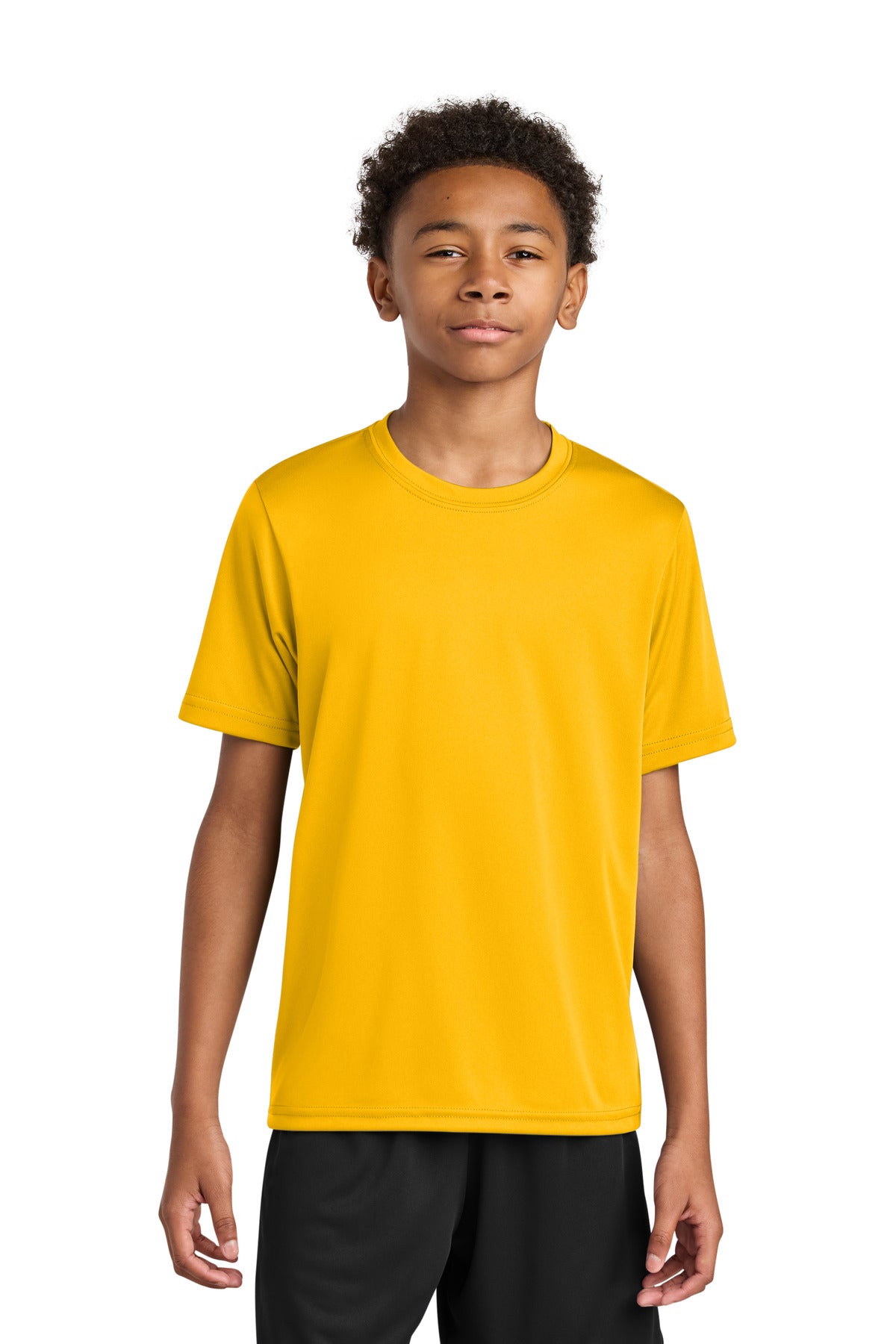 Custom Gold Youth Cooling Performance Tee A4NB3142, personalized by SanCanDo Swag in Argyle, TX
