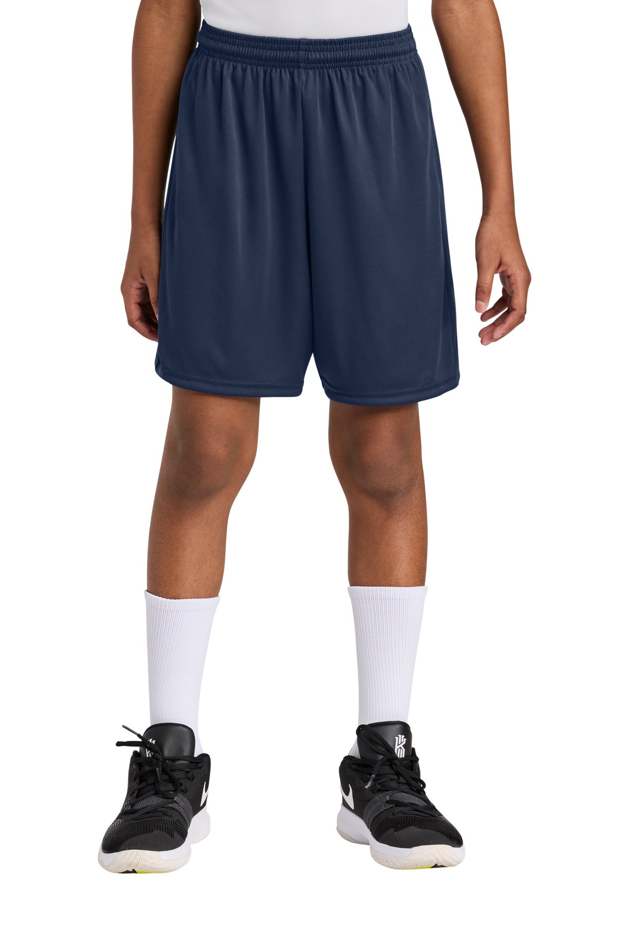 Custom Navy Youth Cooling Performance 6" Short A4NB5244, personalized by SanCanDo Swag in Argyle, TX