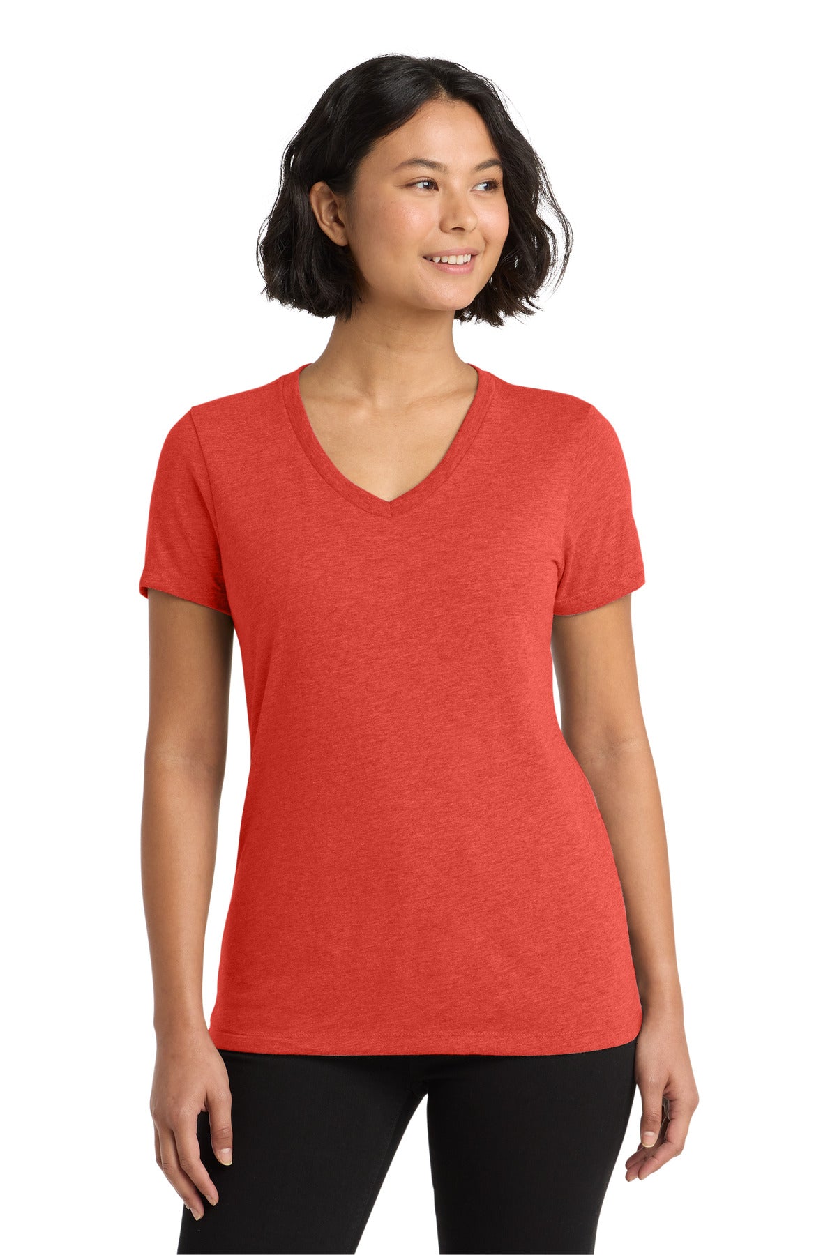 Custom Desert Sun Women's Tri-Blend V-Neck Tee AL2018, personalized by SanCanDo Swag in Argyle, TX