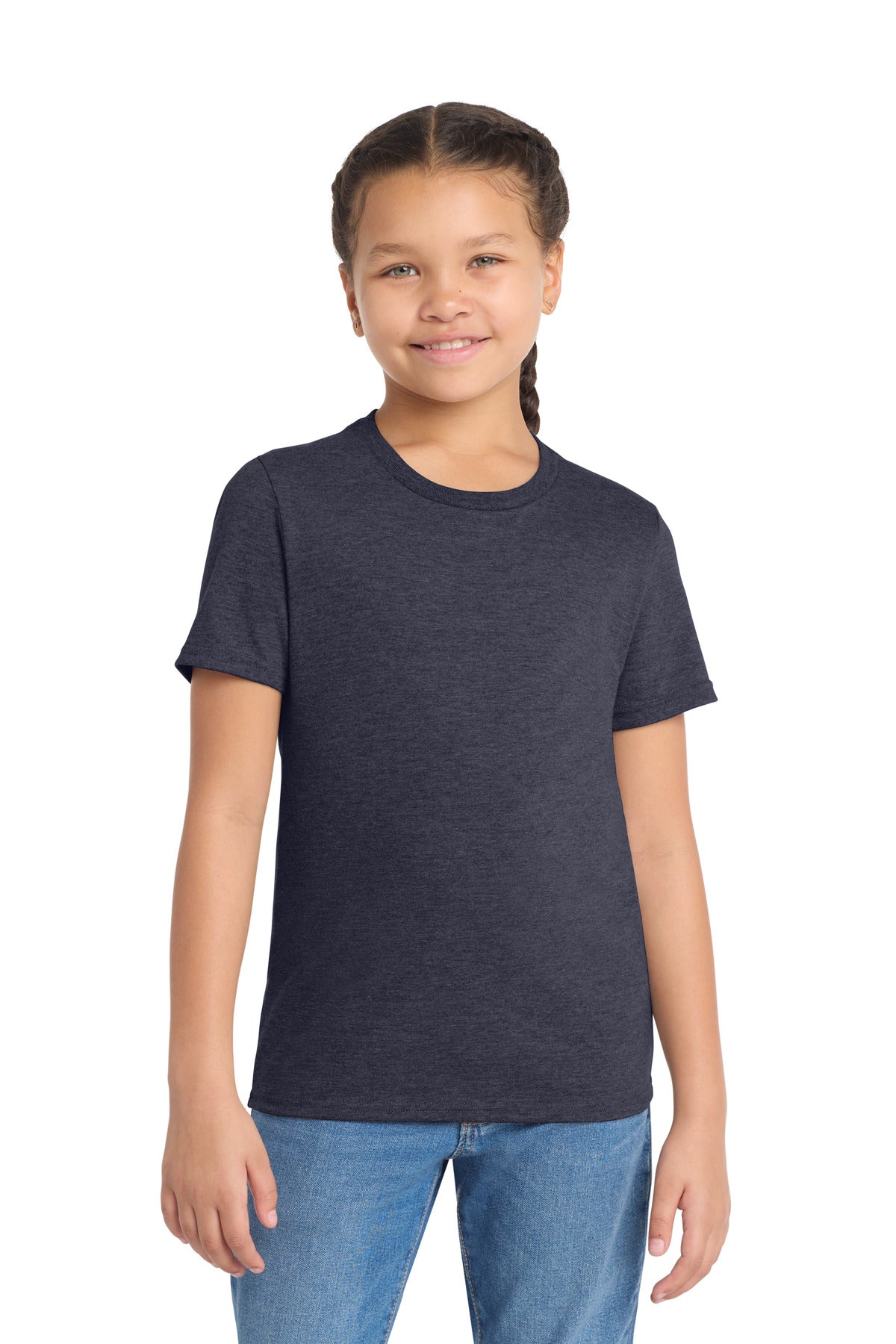 Custom Rebel Blue Youth Tri-Blend Tee AL207, personalized by SanCanDo Swag in Argyle, TX