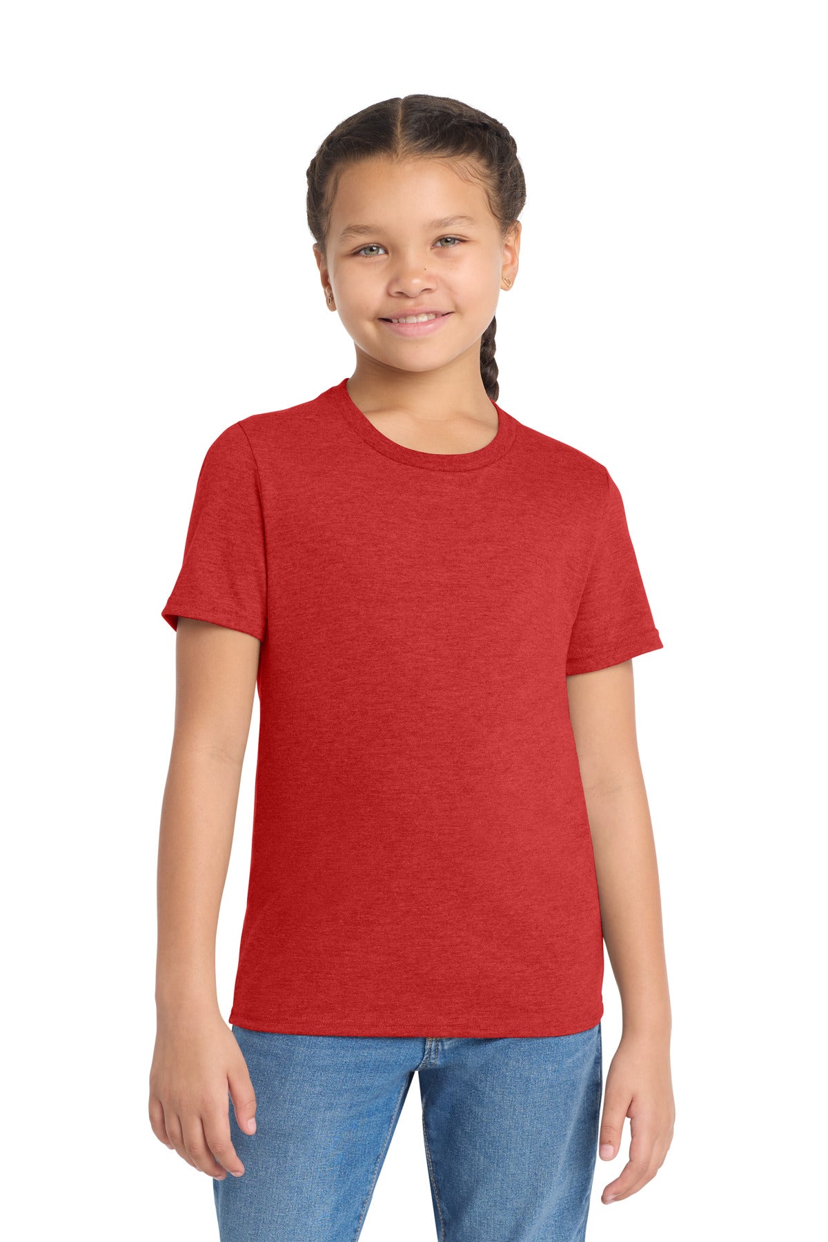 Custom Rise Up Red Youth Tri-Blend Tee AL207, personalized by SanCanDo Swag in Argyle, TX
