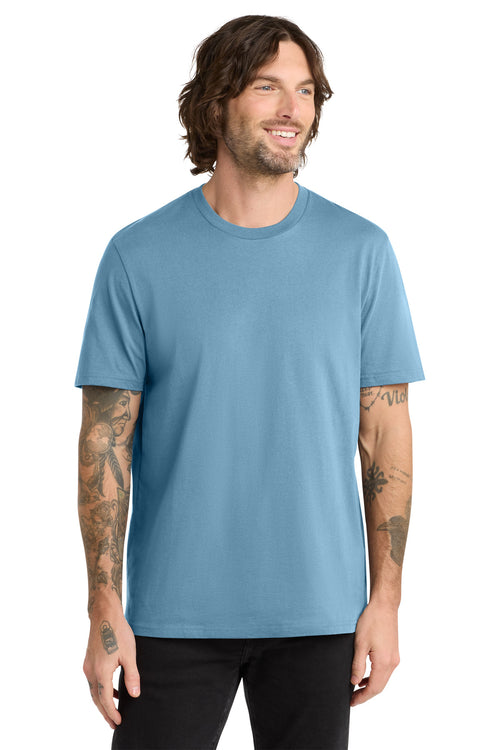 Custom Arctic Blue Unisex Organic Cotton Tee AL2100, personalized by SanCanDo Swag in Argyle, TX