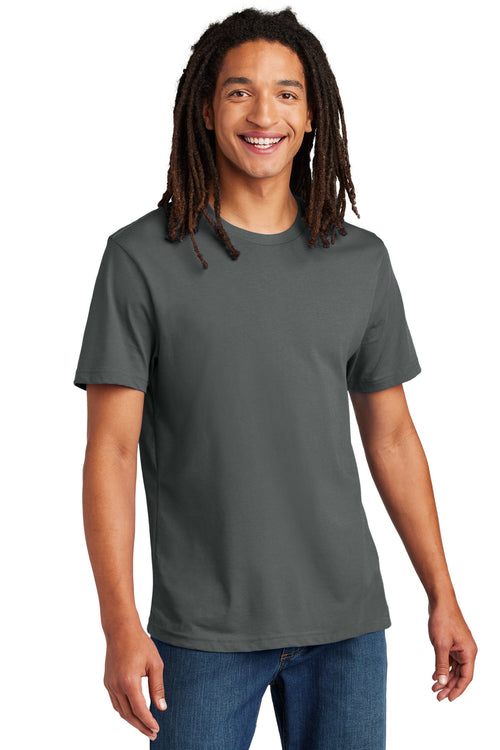 Custom Ash Grey Unisex Heavyweight Recycled Cotton Tee AL3000, personalized by SanCanDo Swag in Argyle, TX