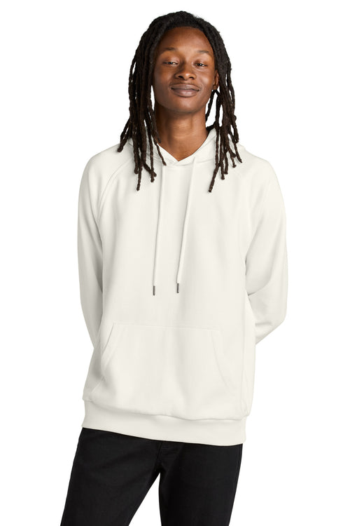 Custom White Sand Organic CVC Fleece Pullover Hoodie AL5000, personalized by SanCanDo Swag in Argyle, TX