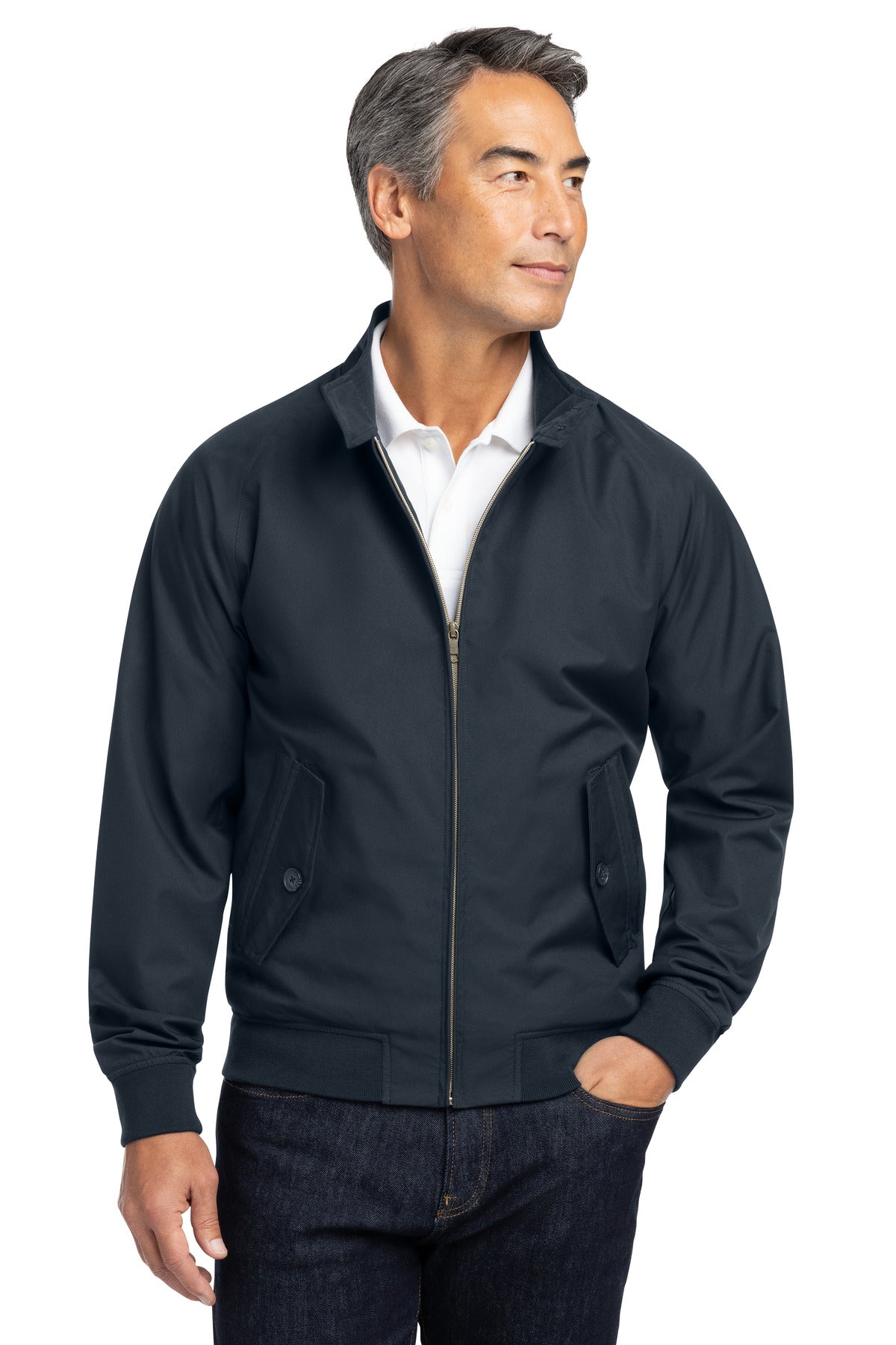 Custom Night Navy Bomber Jacket BB18604, personalized by SanCanDo Swag in Argyle, TX