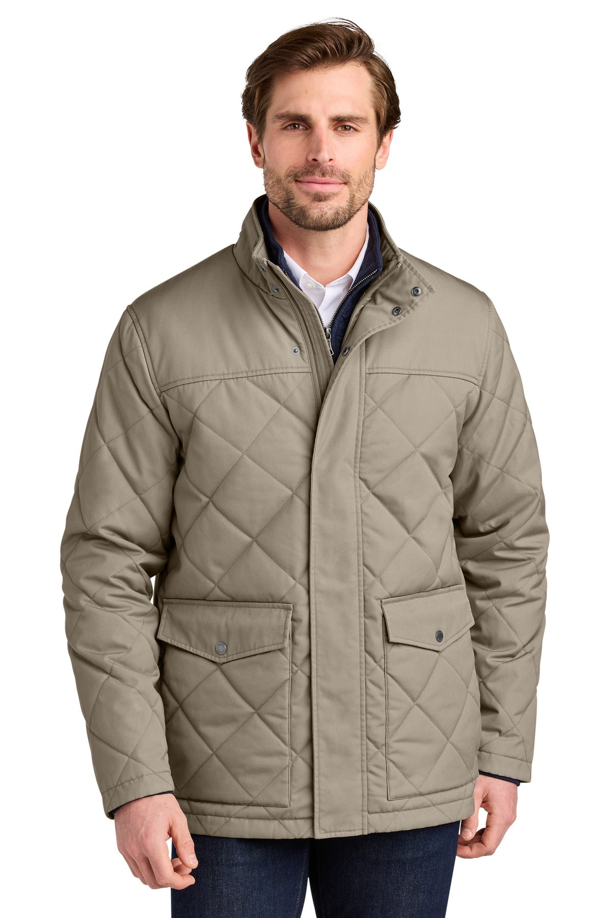 Custom Field Khaki Field Coat BB18605, personalized by SanCanDo Swag in Argyle, TX