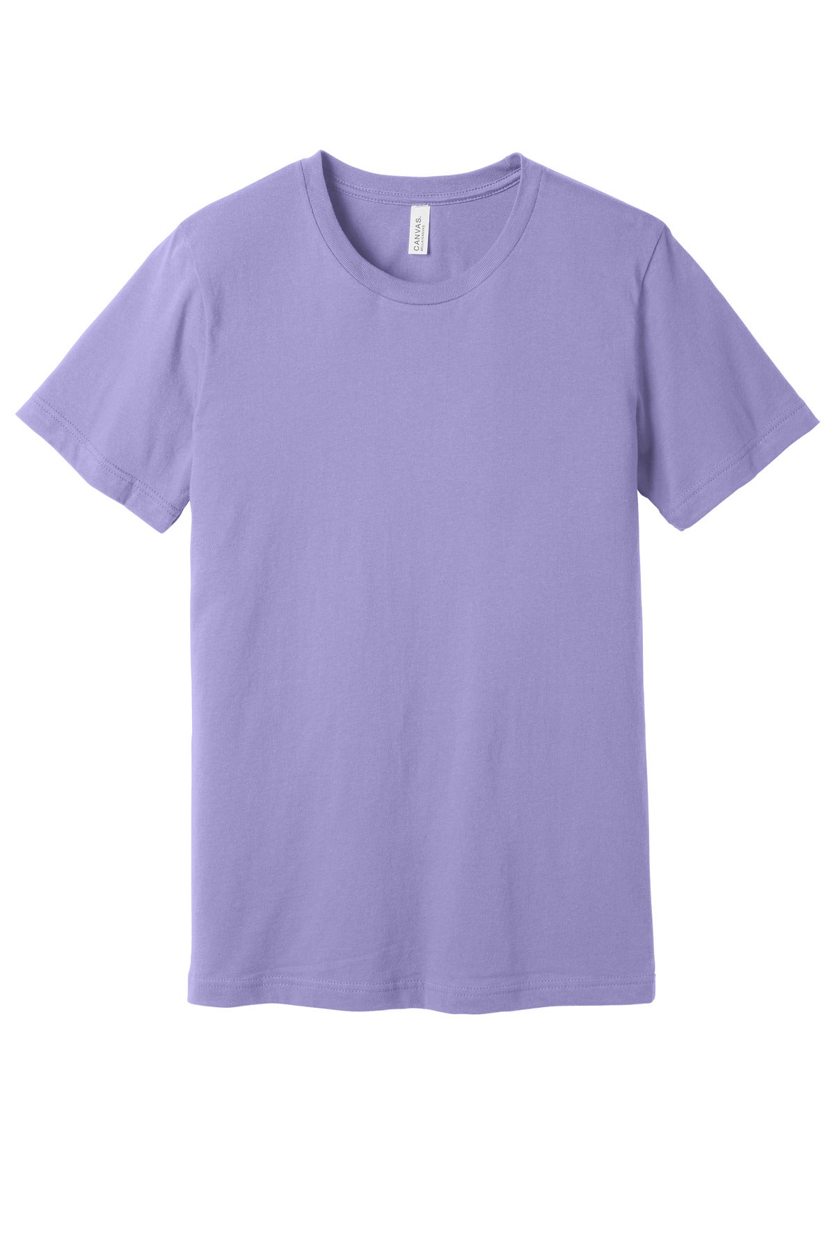 Custom Dark Lavender Unisex Jersey Tee BC3001, personalized by SanCanDo Swag in Argyle, TX