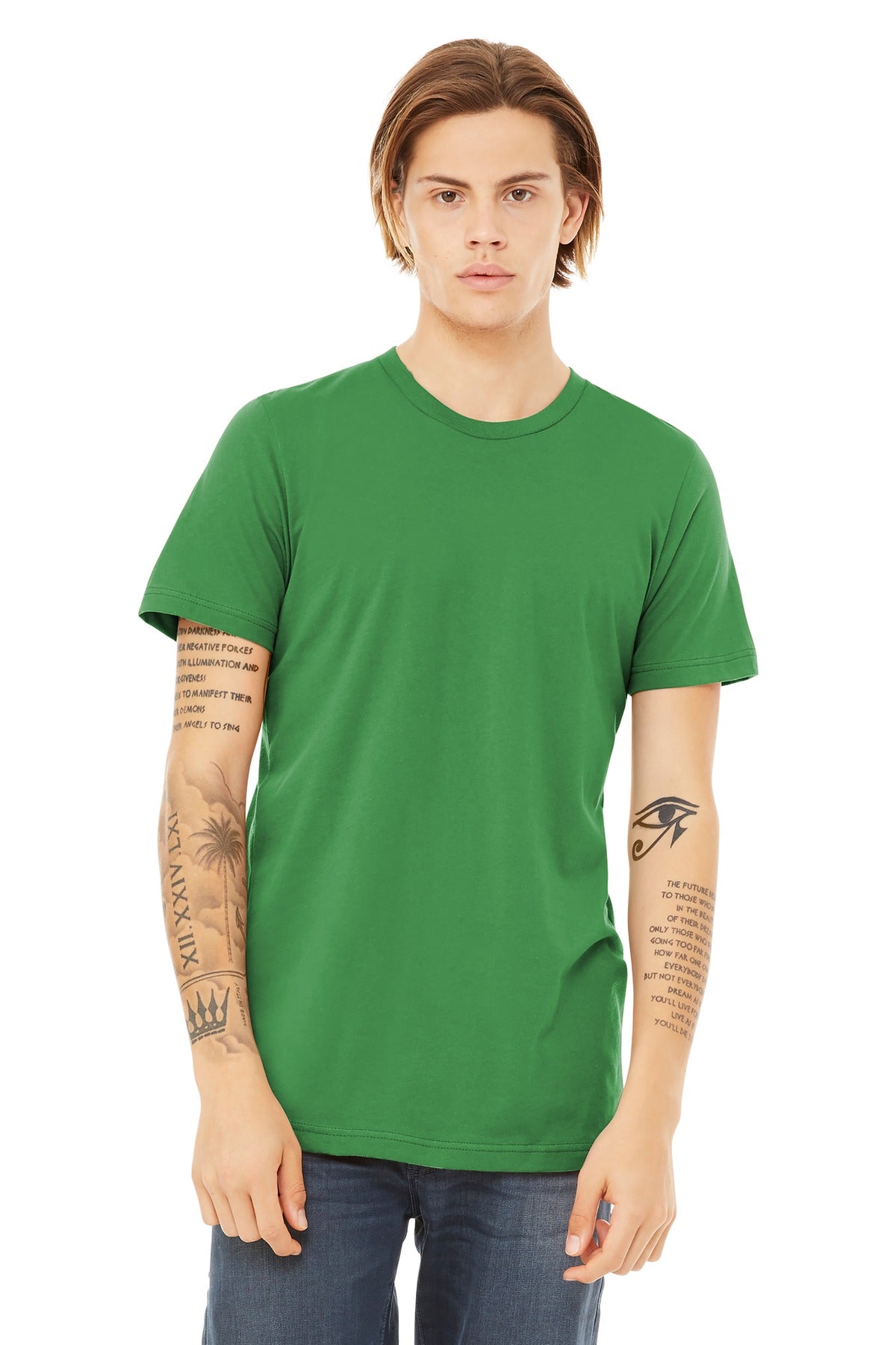 Custom Leaf Bella Jersey Tee 3001, personalized by SanCanDo Swag in Argyle, TX
