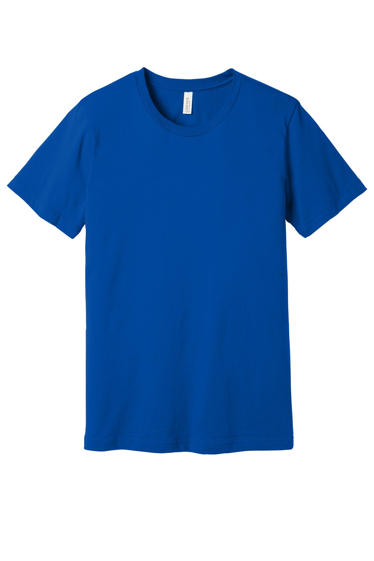 Custom True Royal Unisex Jersey Tee BC3001, personalized by SanCanDo Swag in Argyle, TX