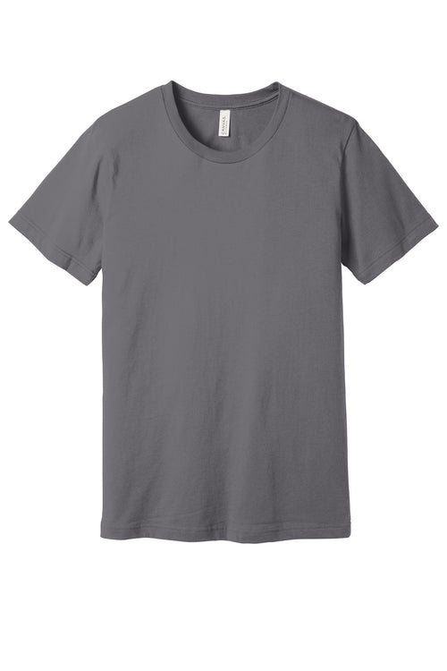 Custom Storm Unisex Jersey Tee BC3001, personalized by SanCanDo Swag in Argyle, TX