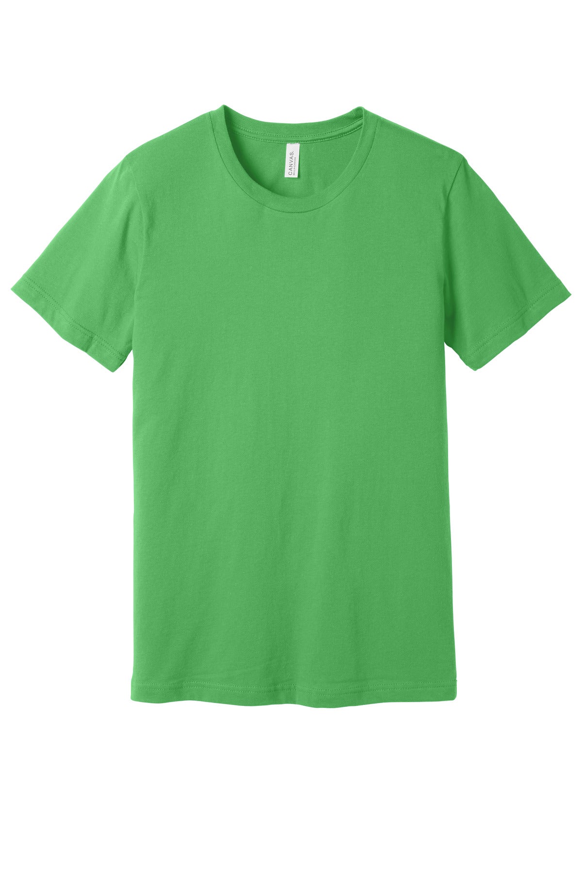 Custom Synthetic Green Unisex Jersey Tee BC3001, personalized by SanCanDo Swag in Argyle, TX