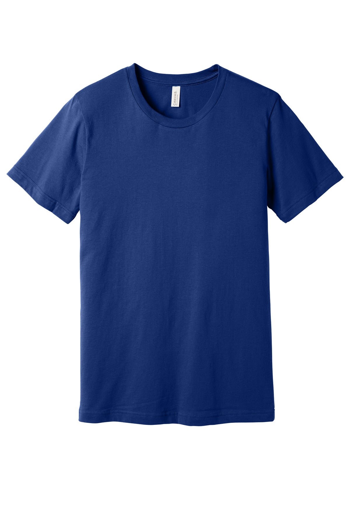 Custom Team Navy Unisex Jersey Tee BC3001, personalized by SanCanDo Swag in Argyle, TX