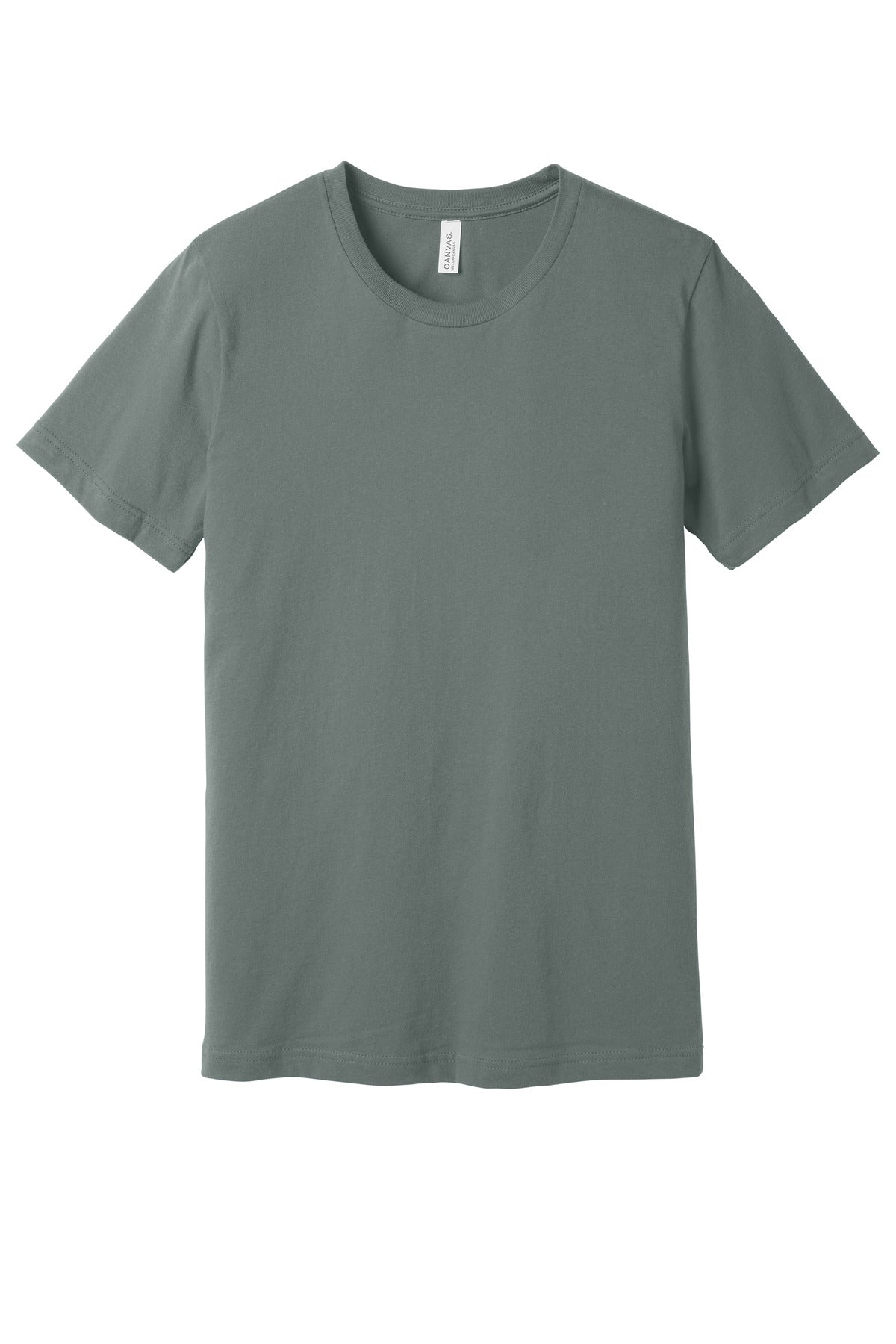 Custom Blue Storm Unisex Jersey Tee BC3001, personalized by SanCanDo Swag in Argyle, TX