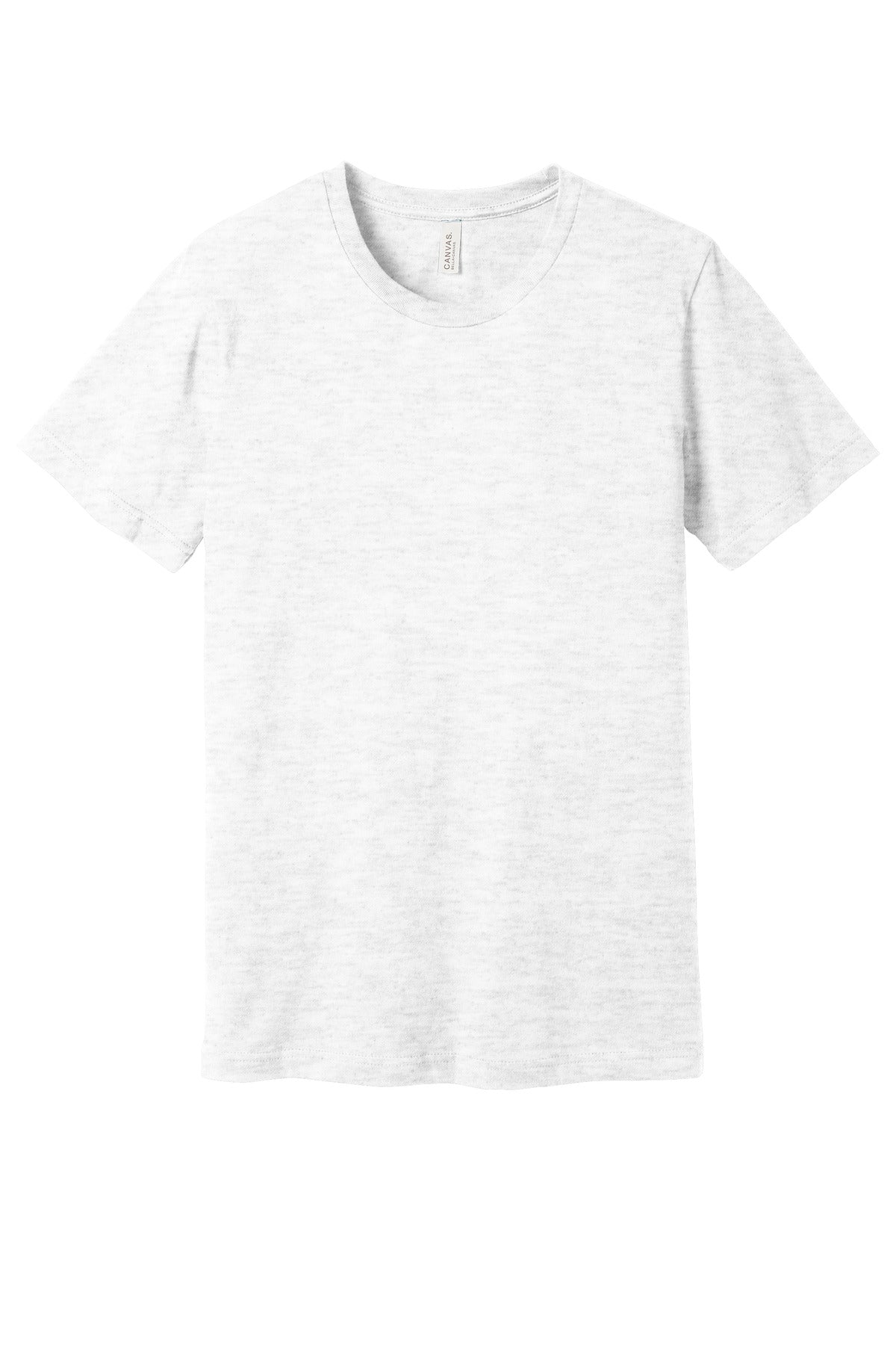 Custom Ash Unisex Jersey Tee BC3001, personalized by SanCanDo Swag in Argyle, TX