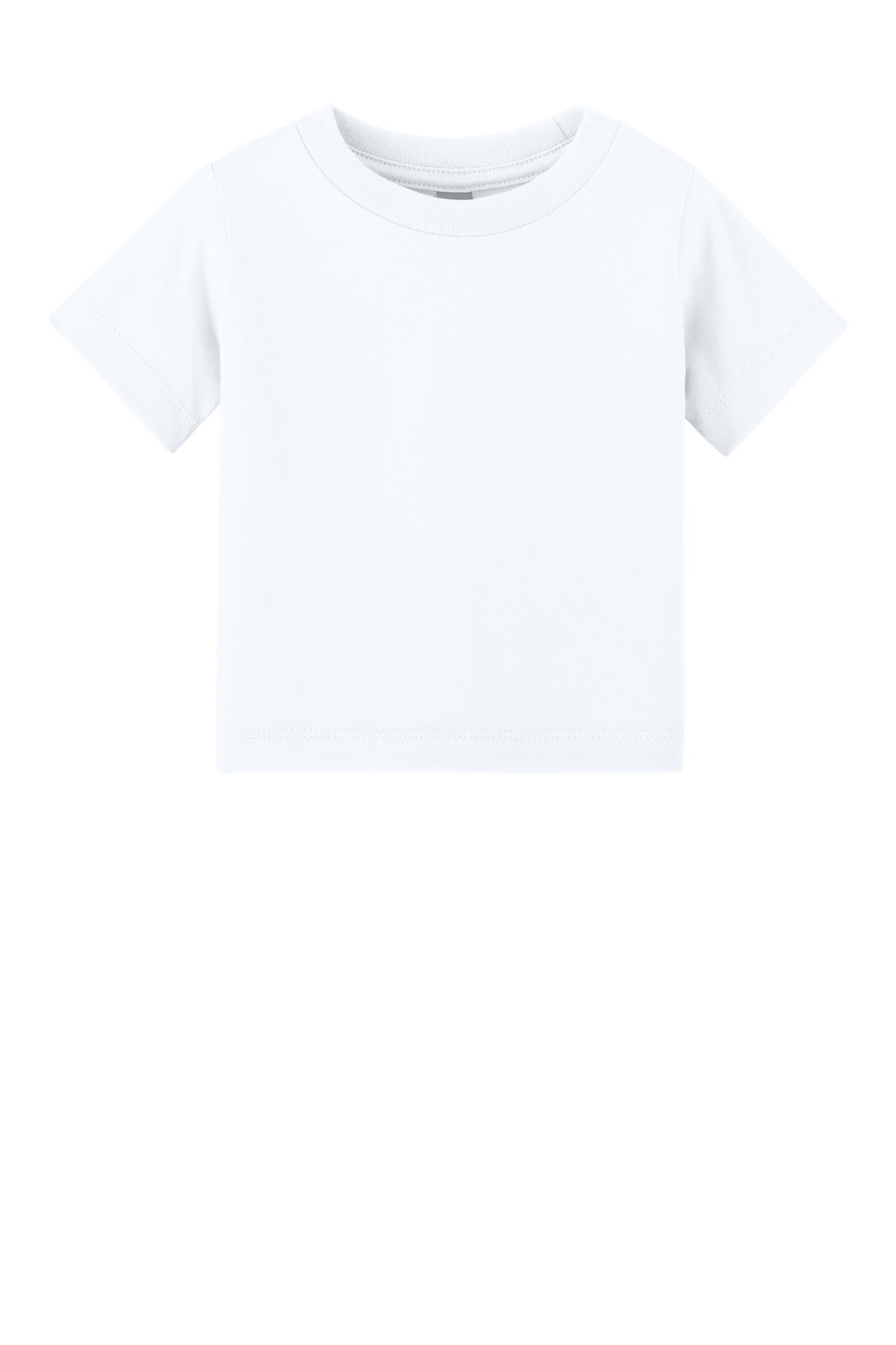 Custom White Infant Jersey Tee BC3001B, personalized by SanCanDo Swag in Argyle, TX