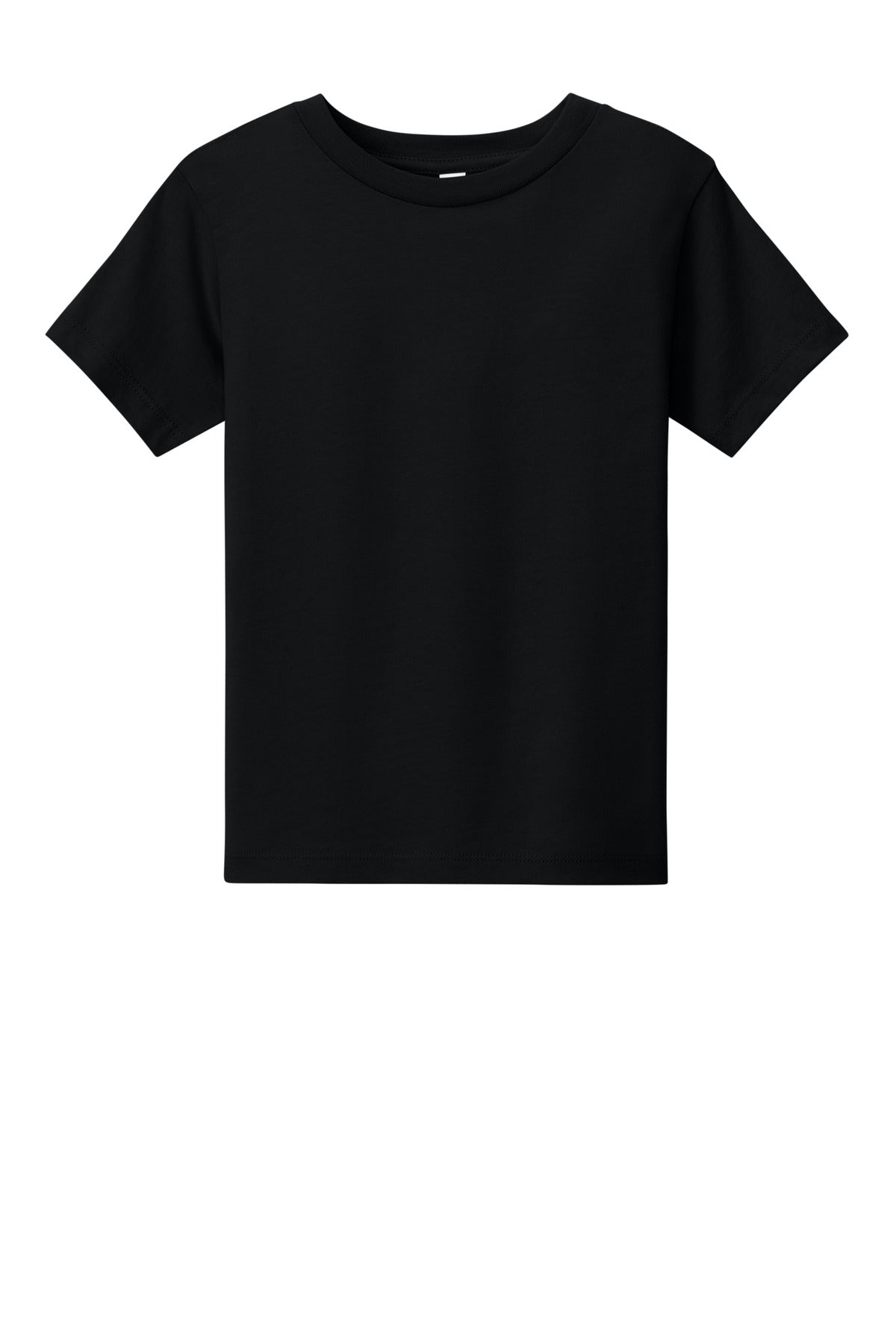 Custom Solid Black Blend Toddler Tee BC3001T, personalized by SanCanDo Swag in Argyle, TX